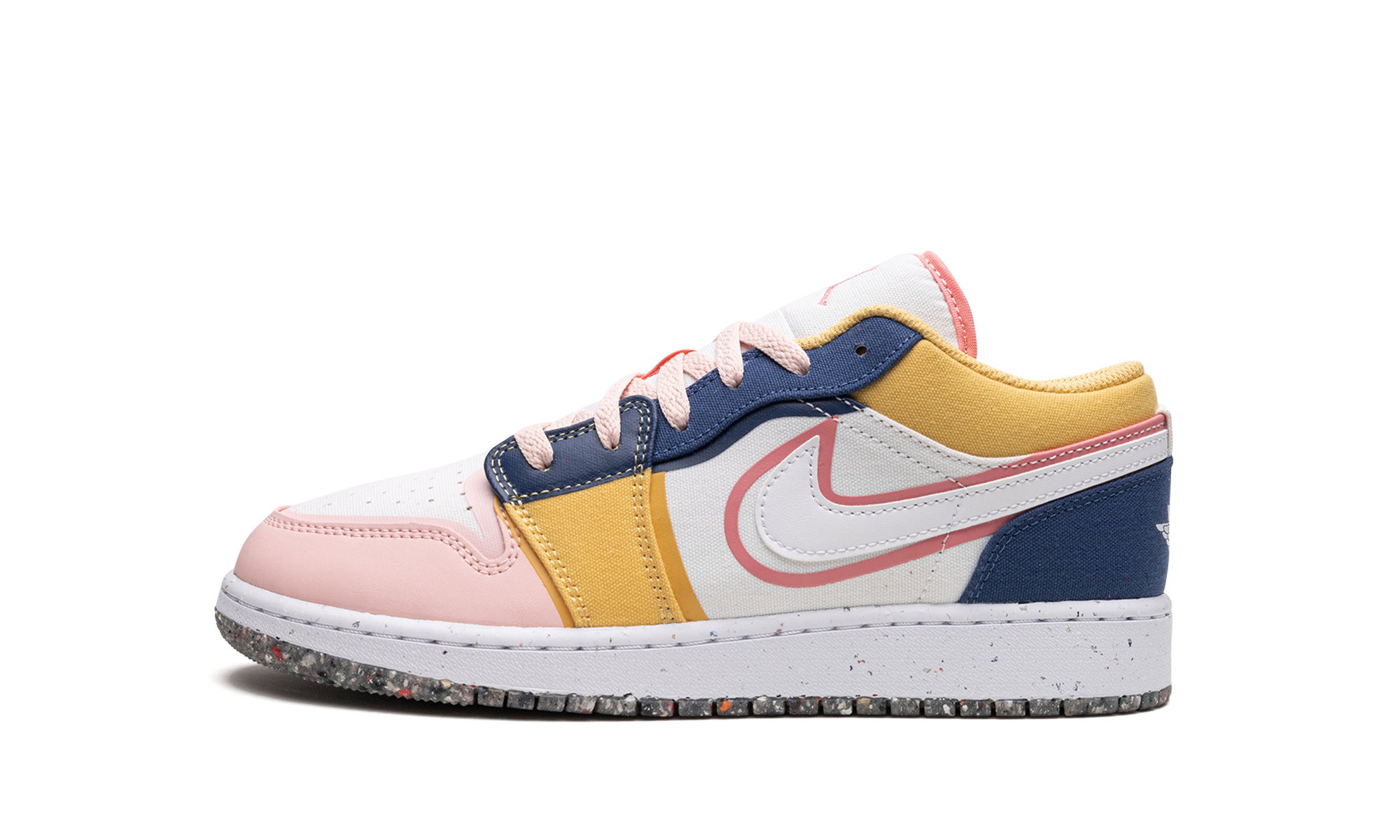 Air Jordan 1 Low SE GS Multicolor Canvas DV1323 100