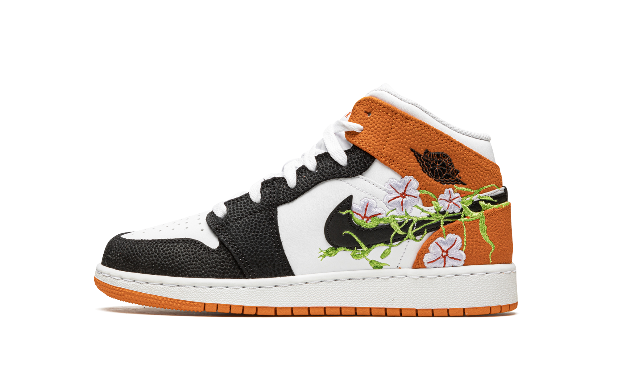 Air Jordan 1 Mid GS Basketball Blossom DQ8390 100