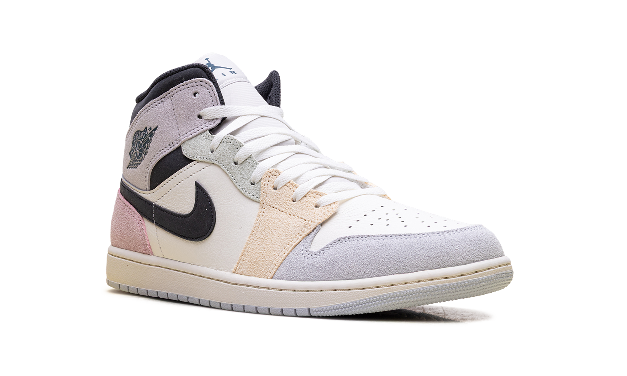 Air Jordan 1 Mid Sail / Anthracite-Jade Aura-Iced Jade IB7110 100