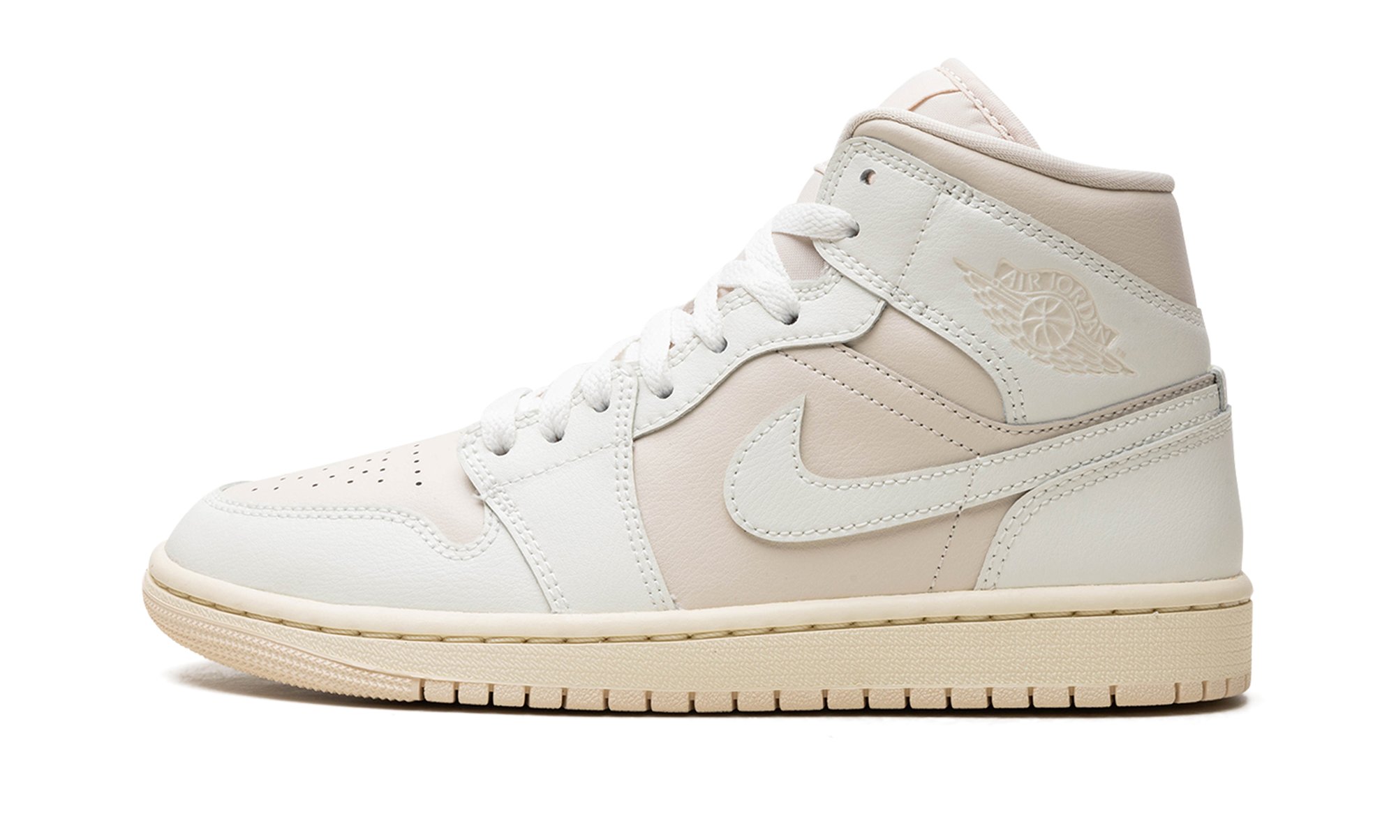 Air Jordan 1 WMNS White / Light Tan BQ6472 201