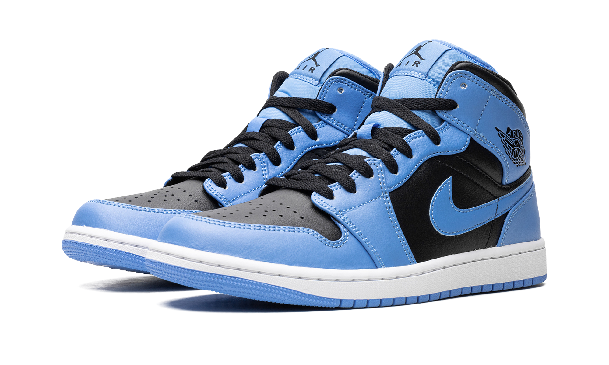 Air Jordan 1 Mid University Blue Black DQ8426 401