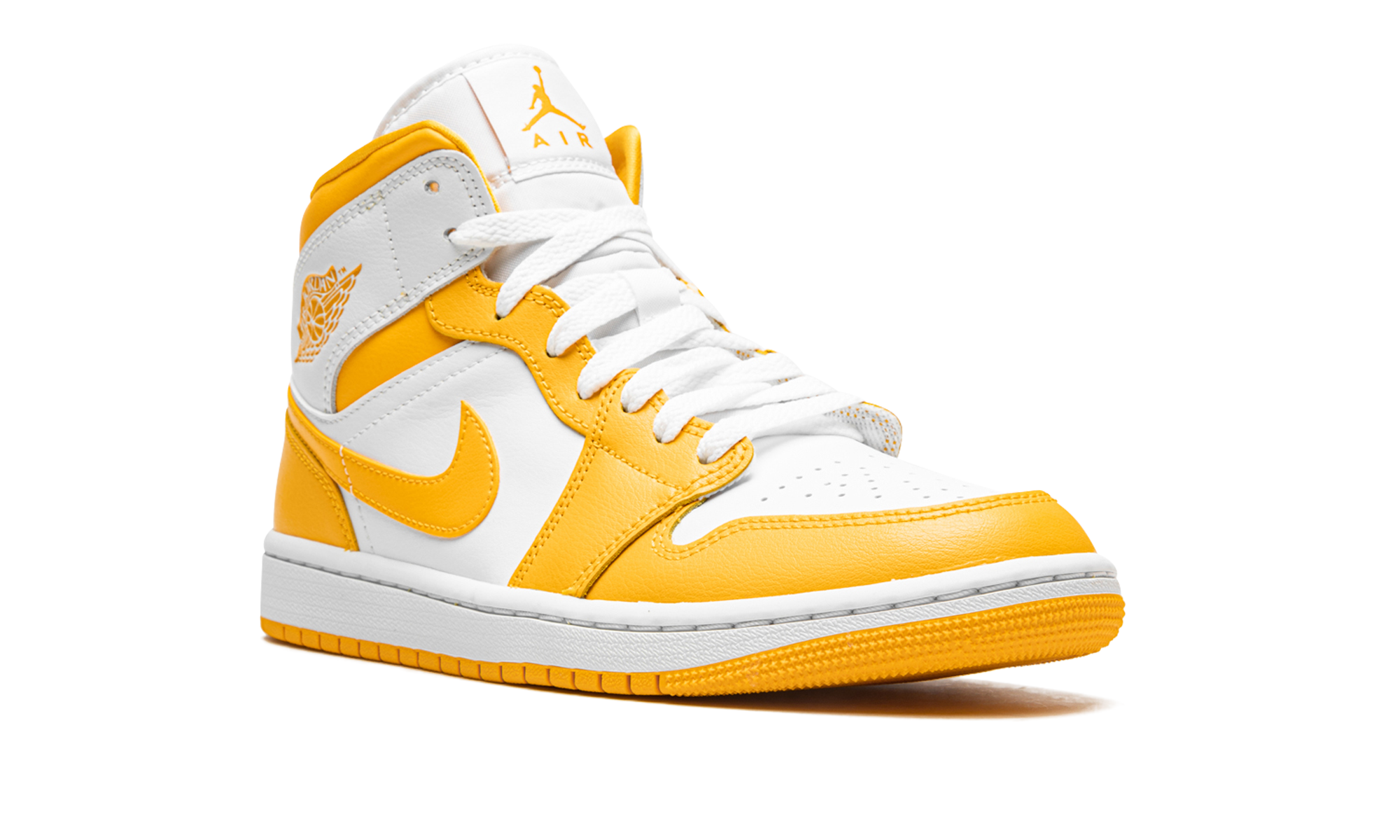 JORDAN 1 MID WMNS White / University Gold BQ6472 117