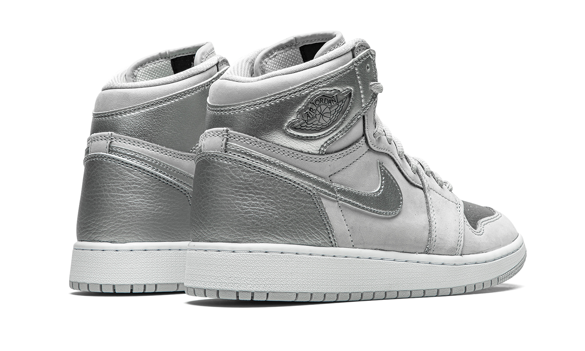 Air Jordan 1 High OG GS Co.JP - Metallic Silver 575441 029