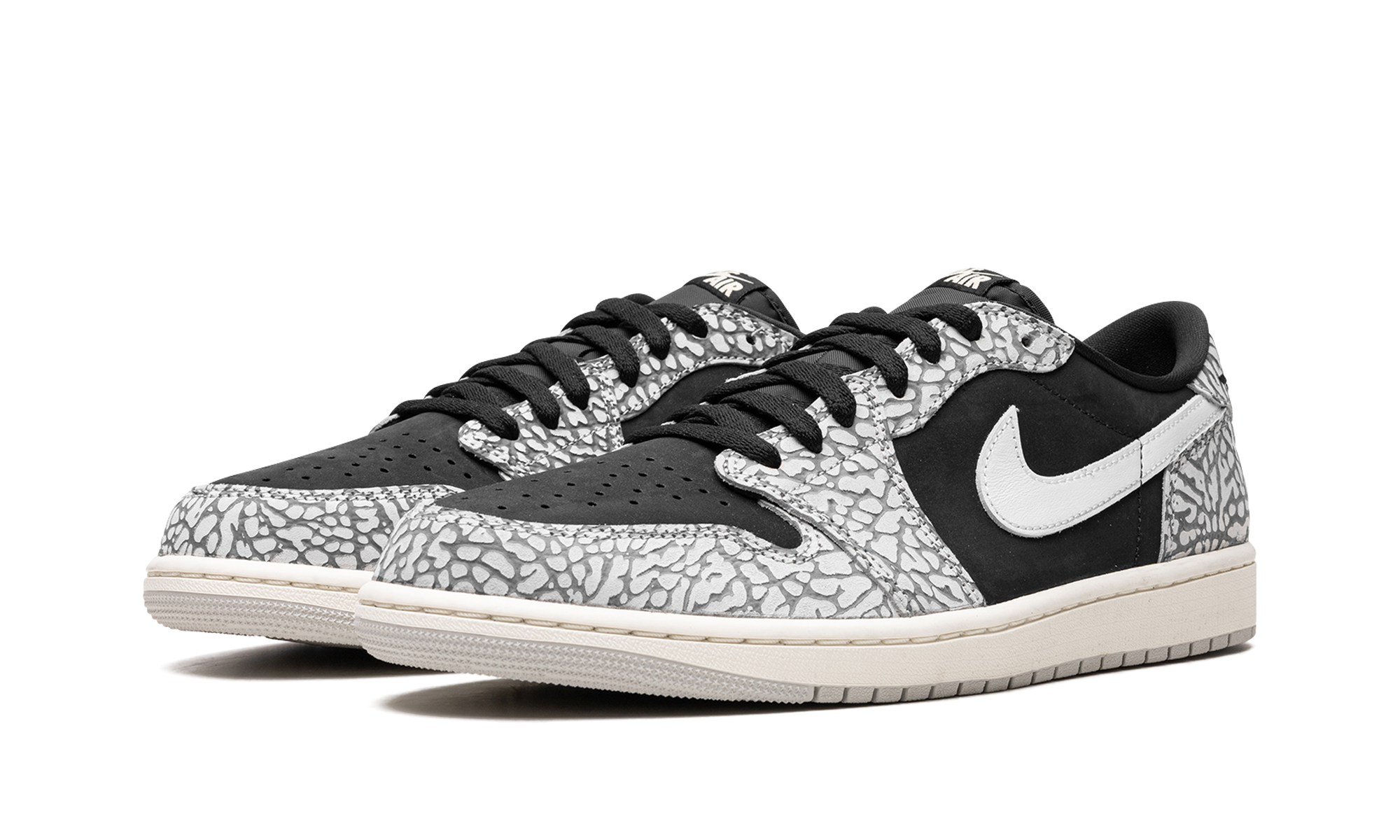 Air Jordan 1 Low Black Elephant CZ0790 001