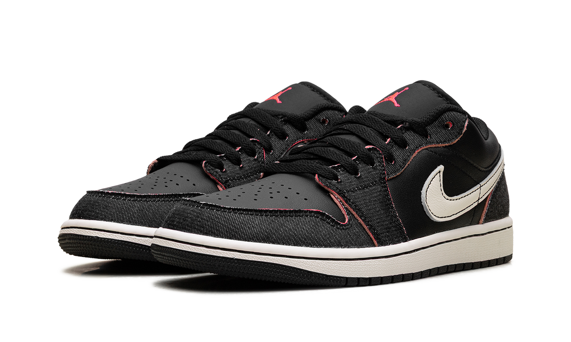 Air Jordan 1 Low SE Black/Black/Racer Pink/Pale Ivory IR0842 010
