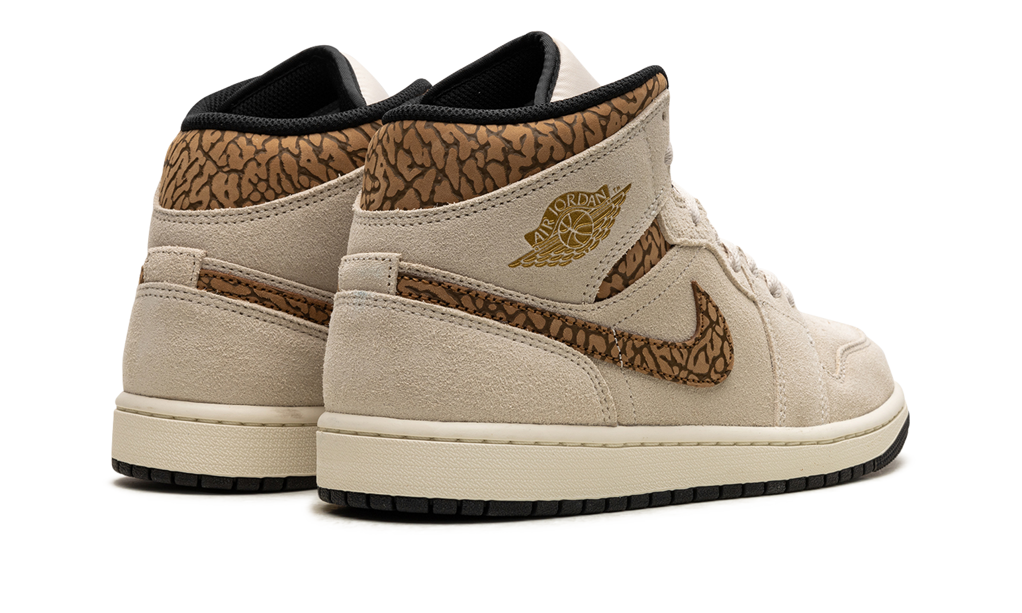 Air Jordan 1 Mid Brown Elephant DZ4129 102