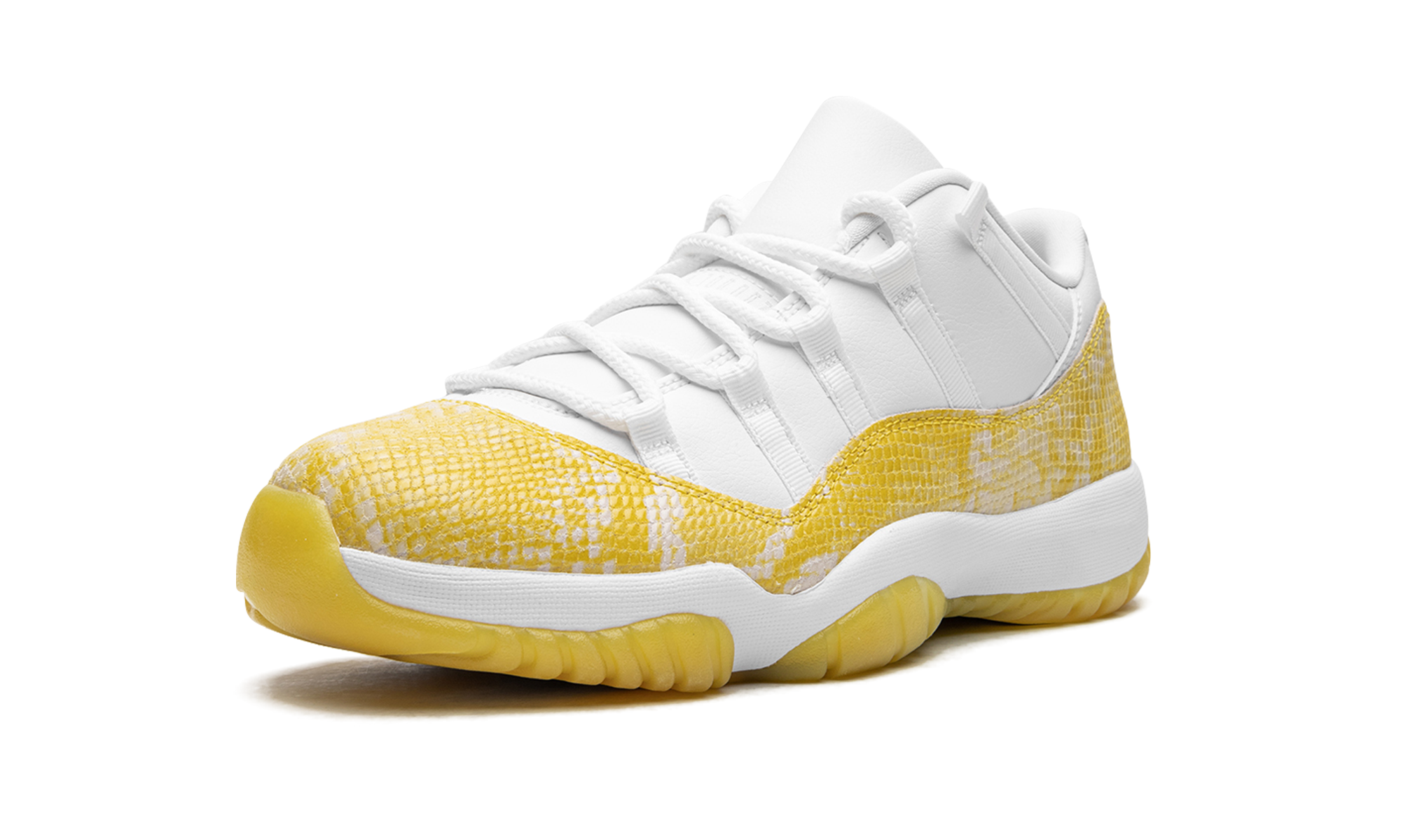 AIR JORDAN 11 LOW WMNS Yellow Snakeskin AH7860 107