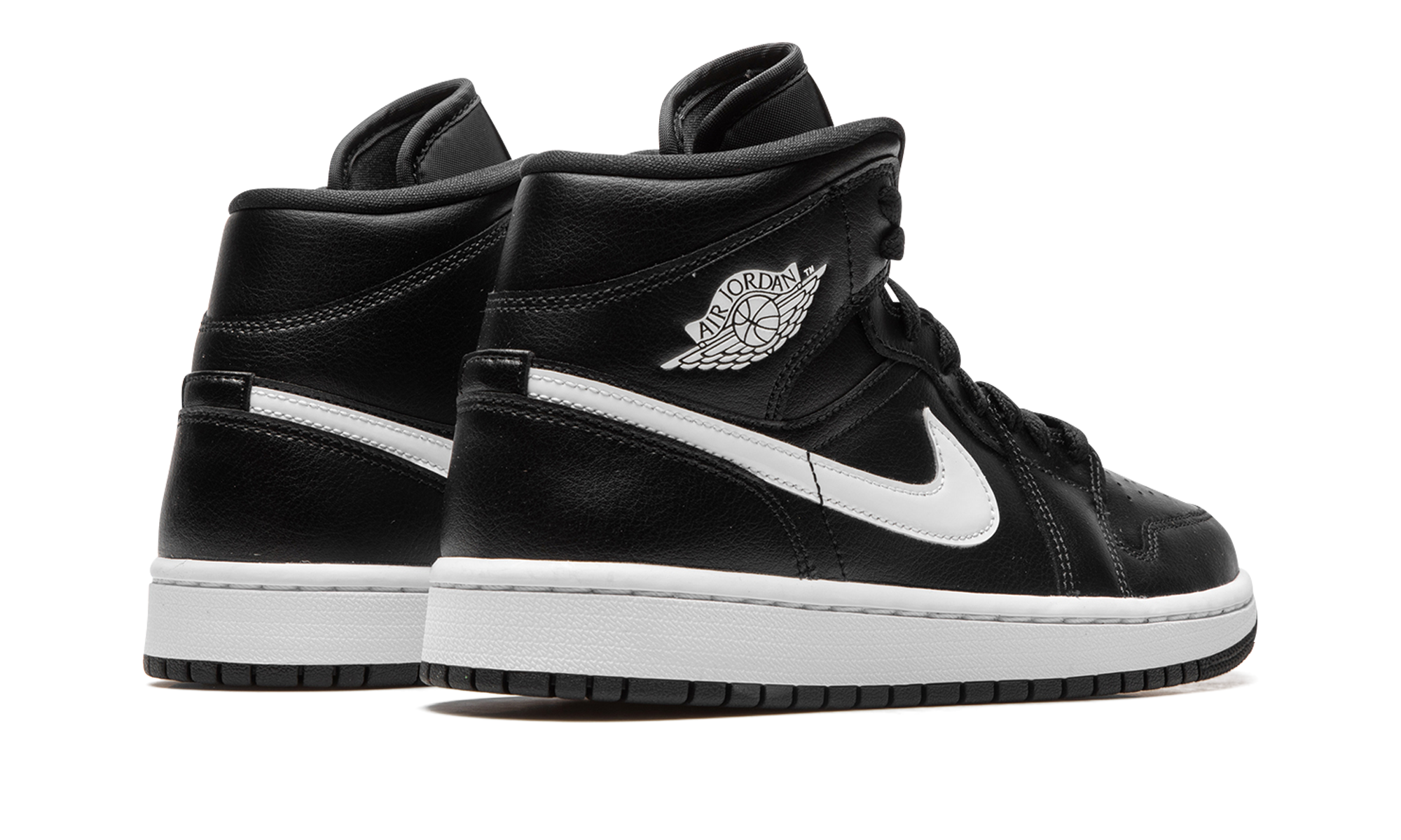 AIR JORDAN 1 MID WMNS Black / White DV0991 001