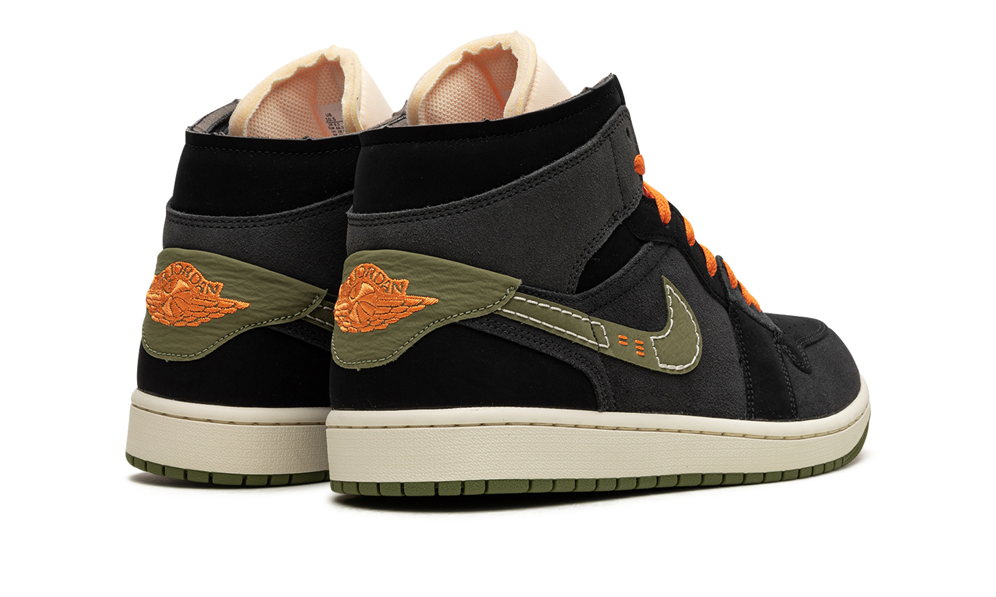 Air Jordan 1 Mid SE Craft Anthracite Light Olive FD6817 003
