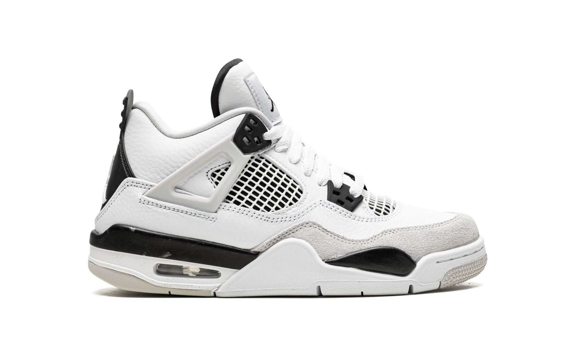 Air Jordan 4 Retro GS Military Black 408452 111
