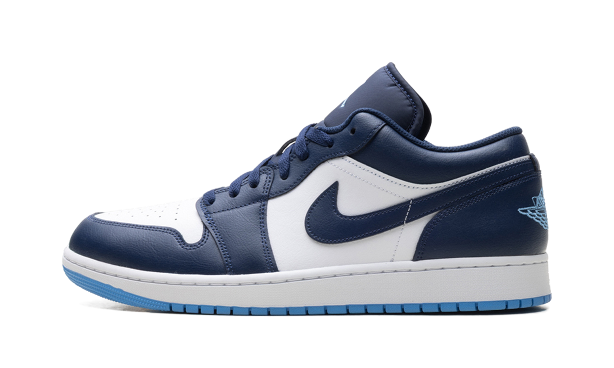 Air Jordan 1 Low Midnight Navy / University Blue 553558 404
