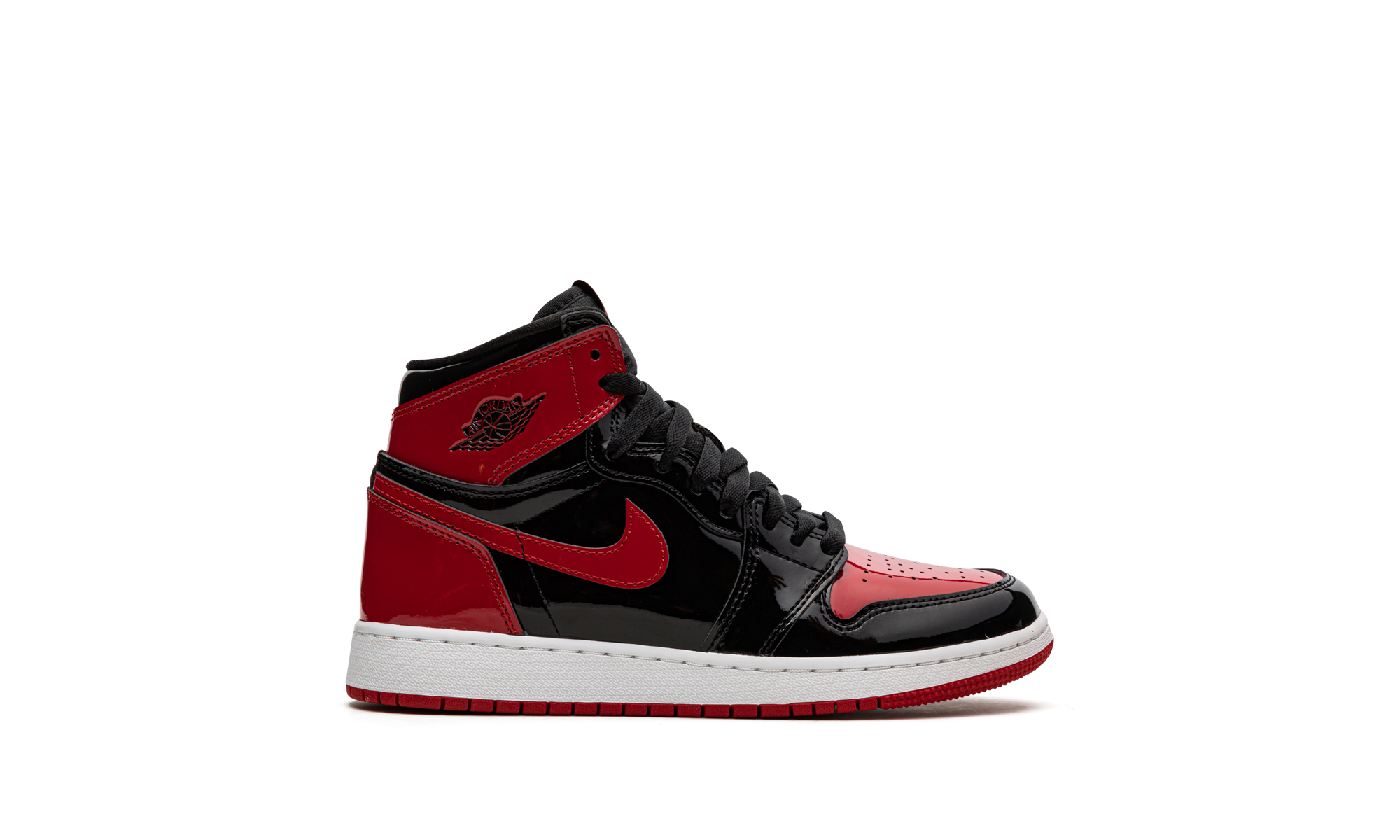 Air Jordan 1 Retro High OG GS Patent Bred 575441 063