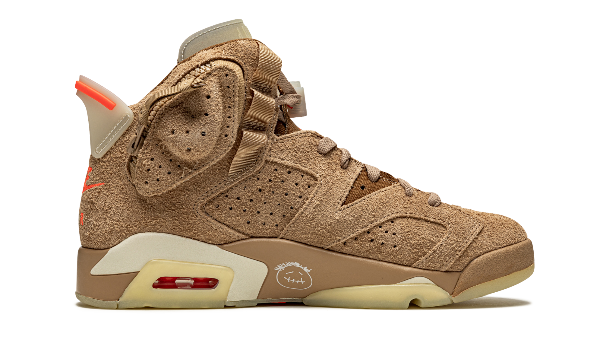Air Jordan 6 Retro Travis Scott - British Khaki DH0690 200