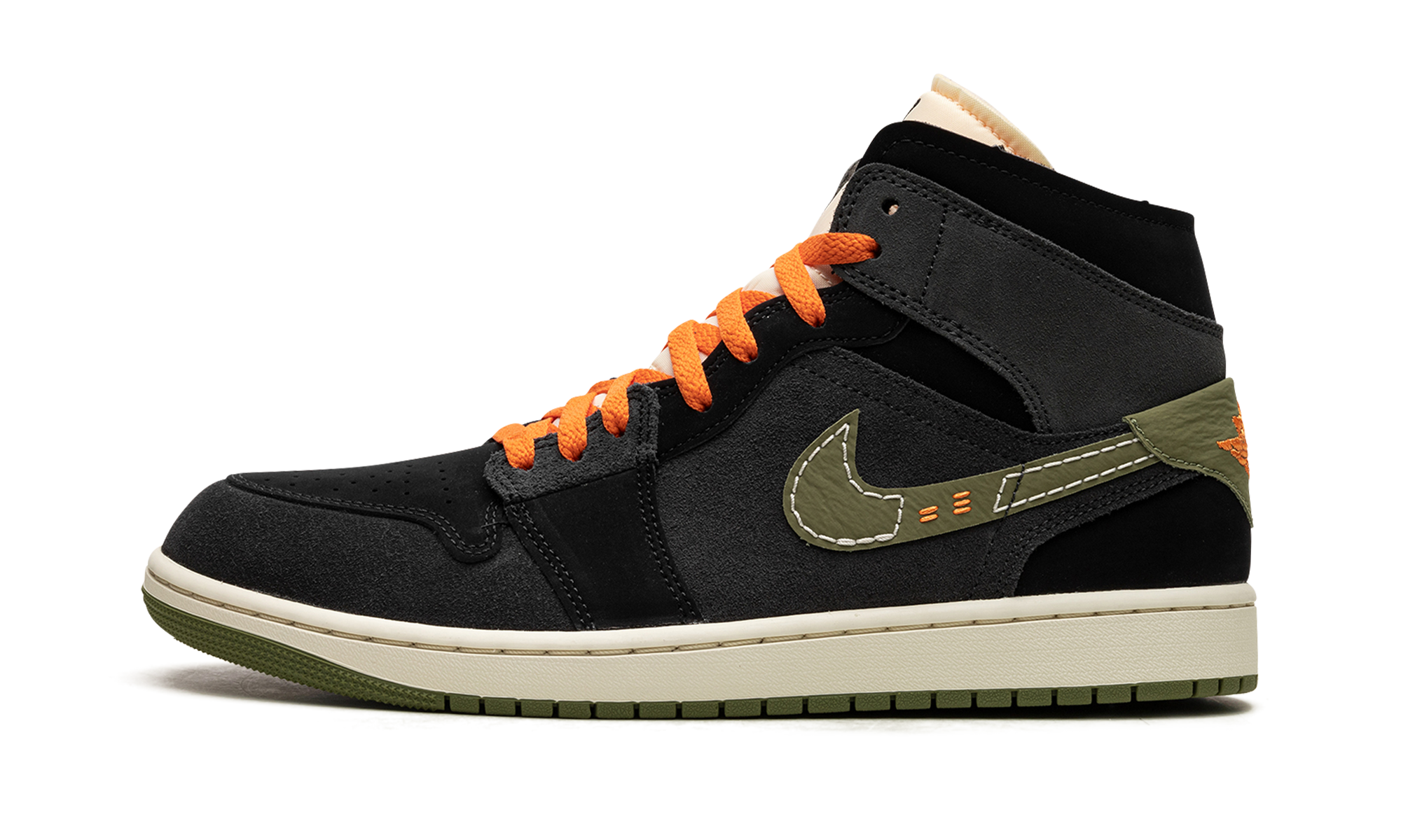 Air Jordan 1 Mid SE Craft Anthracite Light Olive FD6817 003