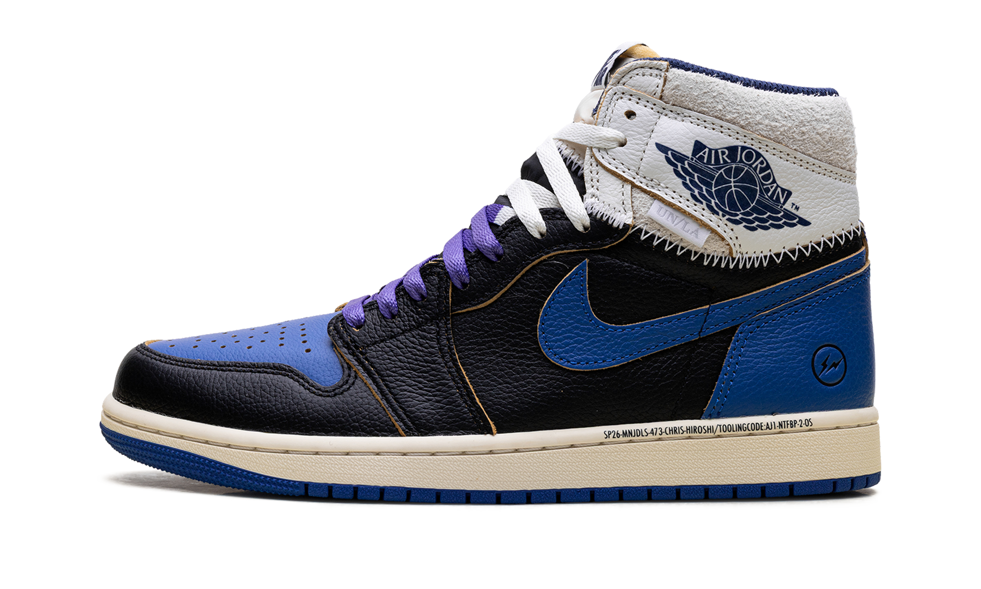 Air Jordan 1 Fragment Design - Union LA - Royal IO7847 001