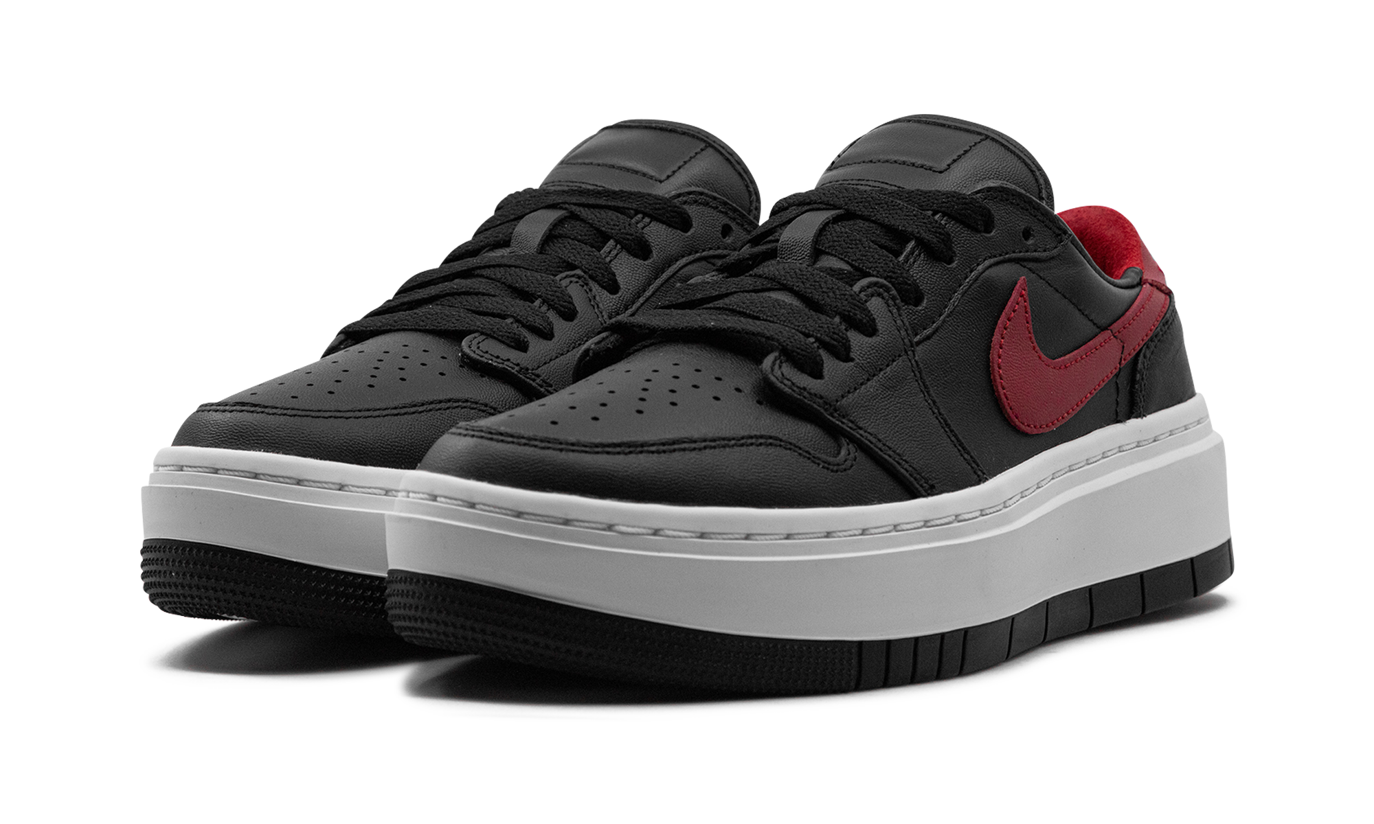 Air Jordan Retro 1 Elevate Low WMNS Black Gym Red White DH7004 061