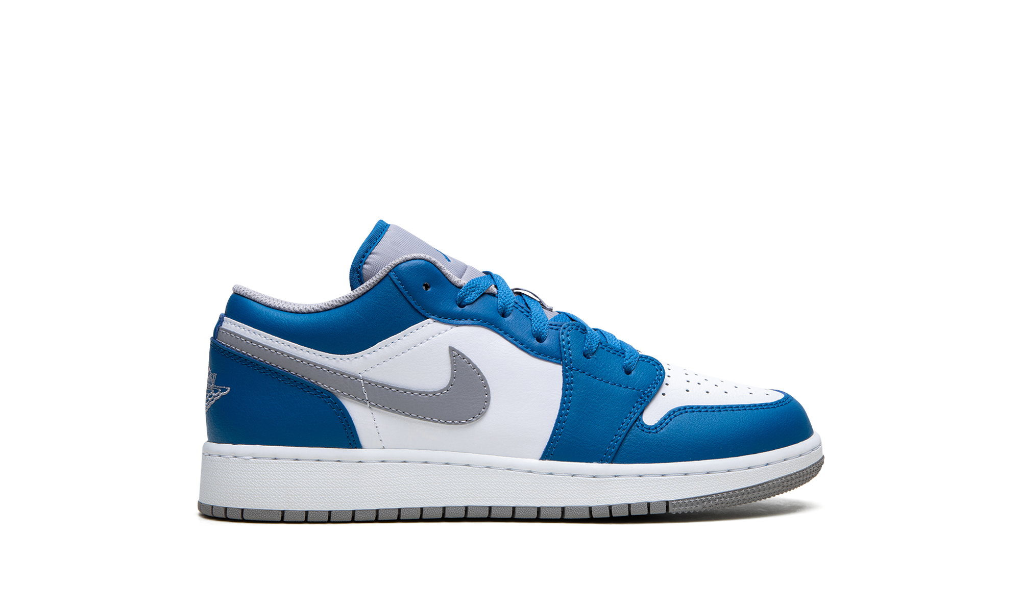 Air Jordan 1 Low GS True Blue 553560 412
