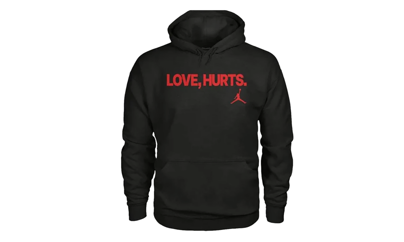 Jordan Fleece Love Hurts Jalen Hurts Hoodie Bred IQ3843 010
