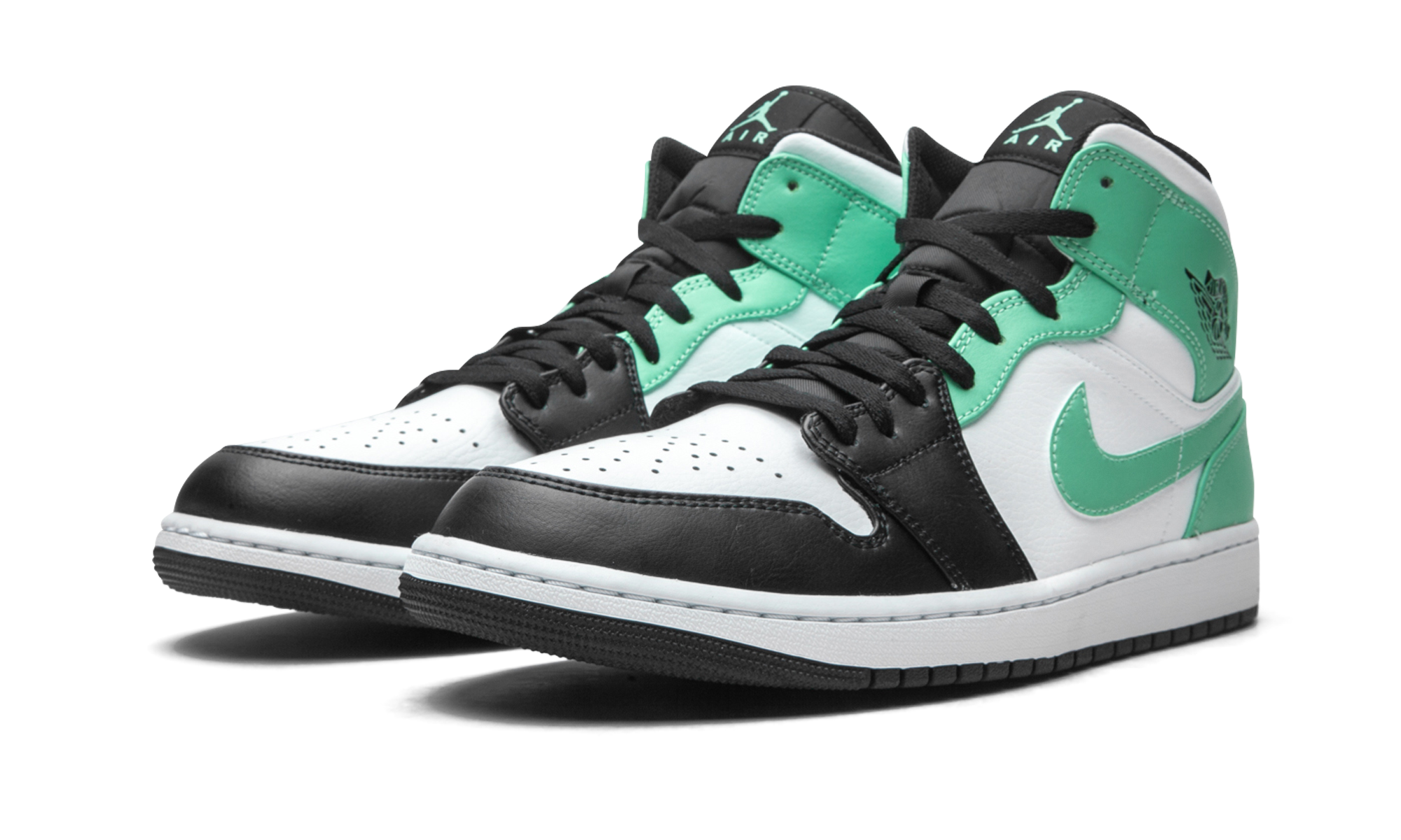Air Jordan 1 Mid Island Green 554724 132