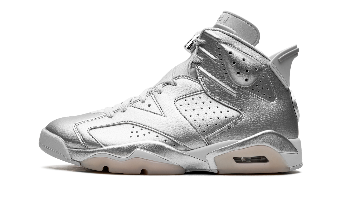 Jordan 6 Retro PSG Paris Saint-Germain Silver IQ5135 001