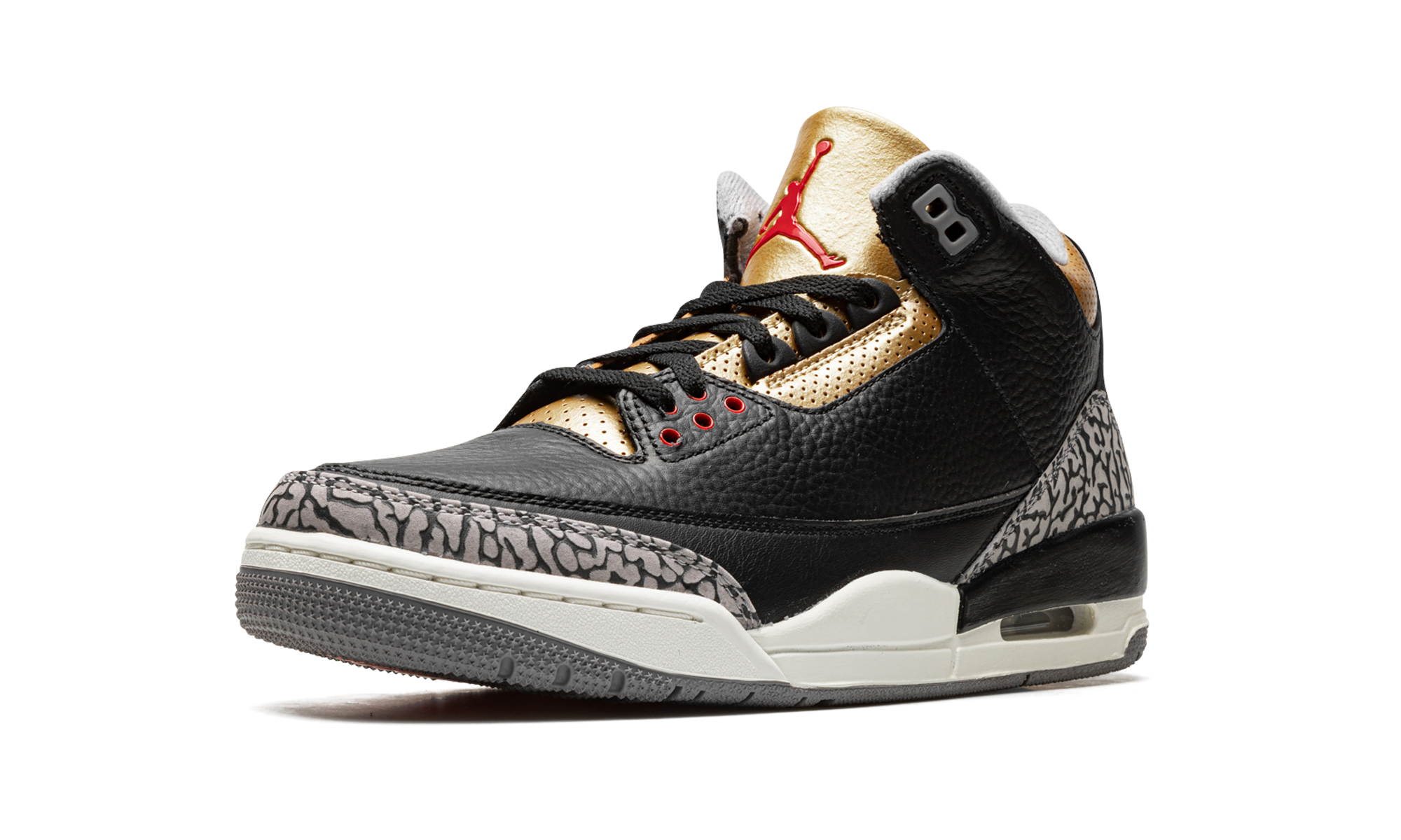 AIR JORDAN 3 WMNS Black Cement Gold CK9246 067