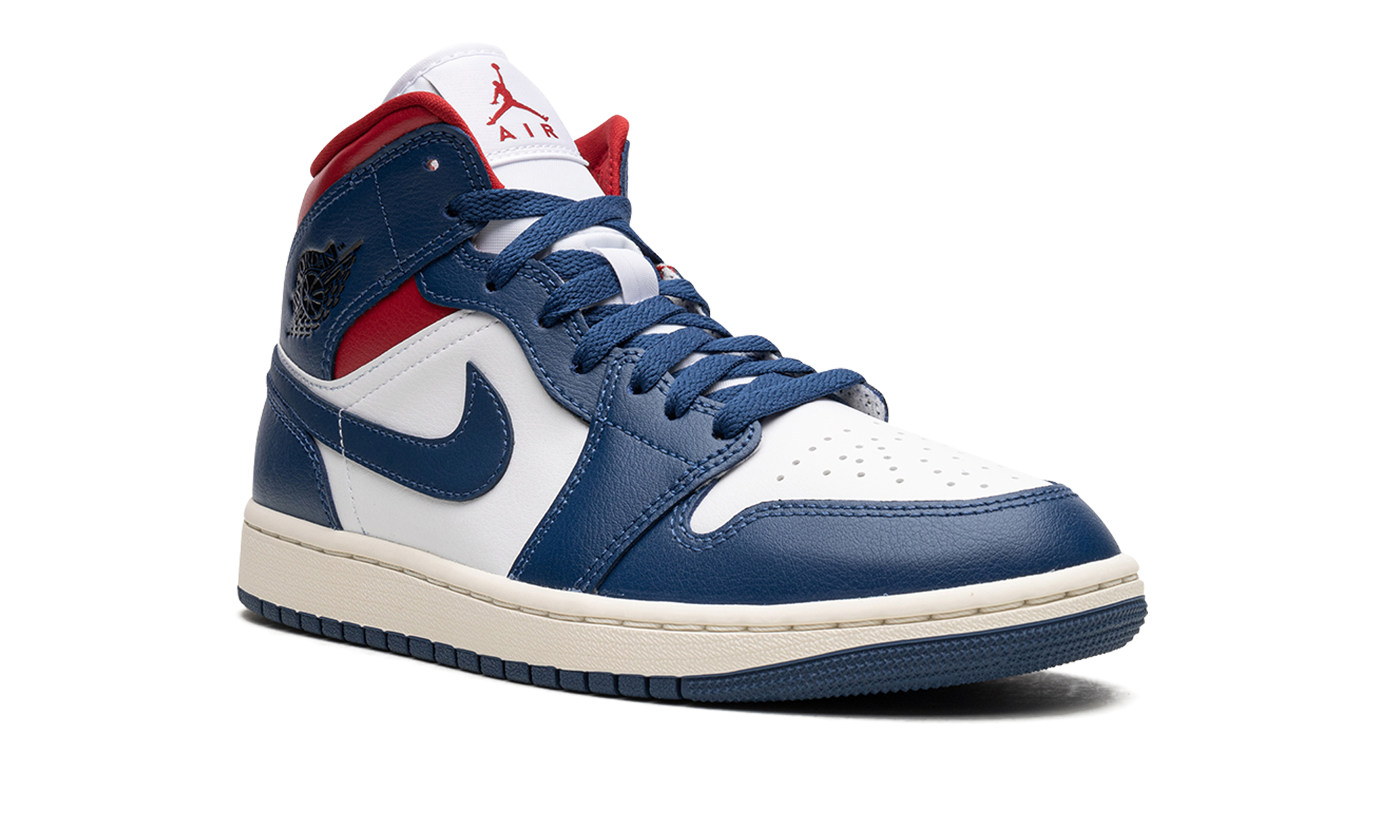 AIR JORDAN 1 MID WMNS Blue / Red BQ6472 146