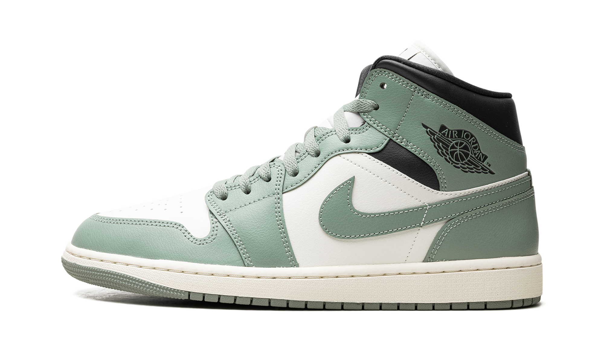 AIR JORDAN 1 MID WMNS JADE SMOKE BQ6472 130