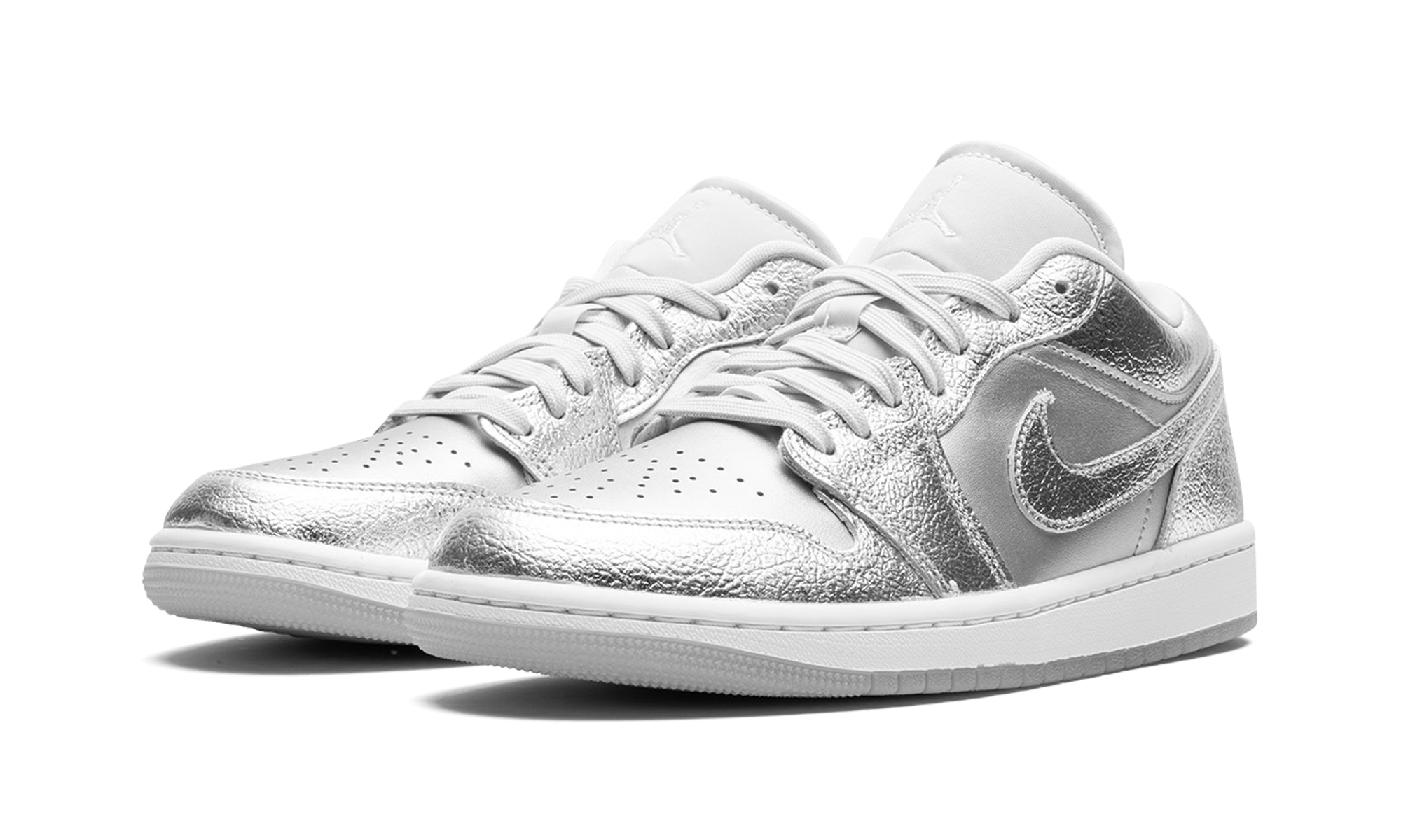 Air Jordan 1 Low SE WMNS Metallic Silver FN5030 001