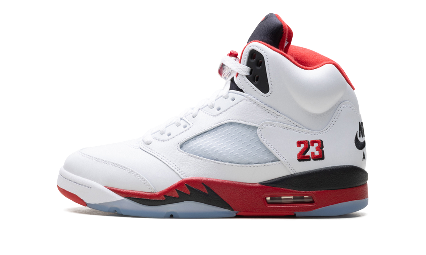 Air Jordan 5 Fire Red - Black Tongue (2025) HQ7978 101