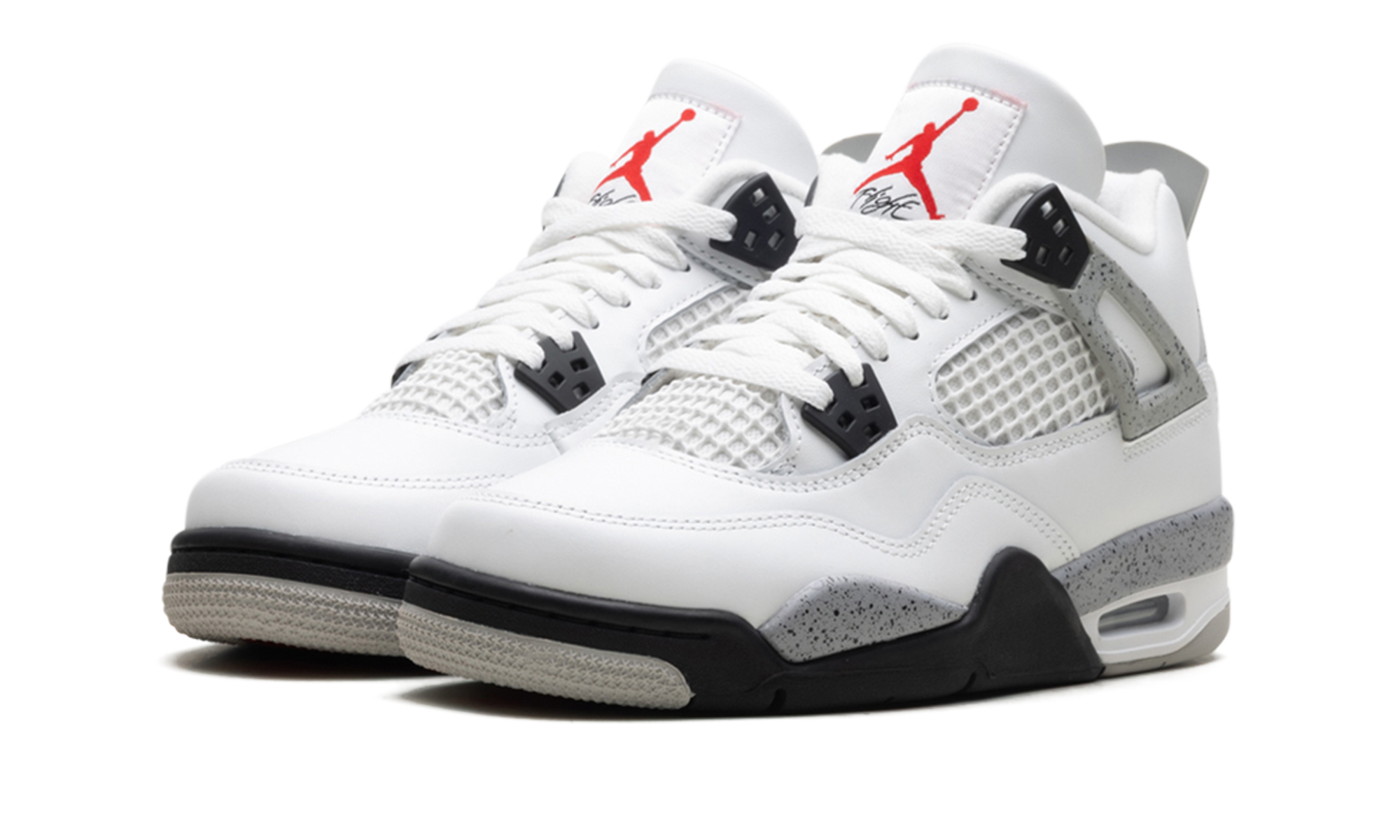 Air Jordan 4 Retro GS White Cement IB4171 100