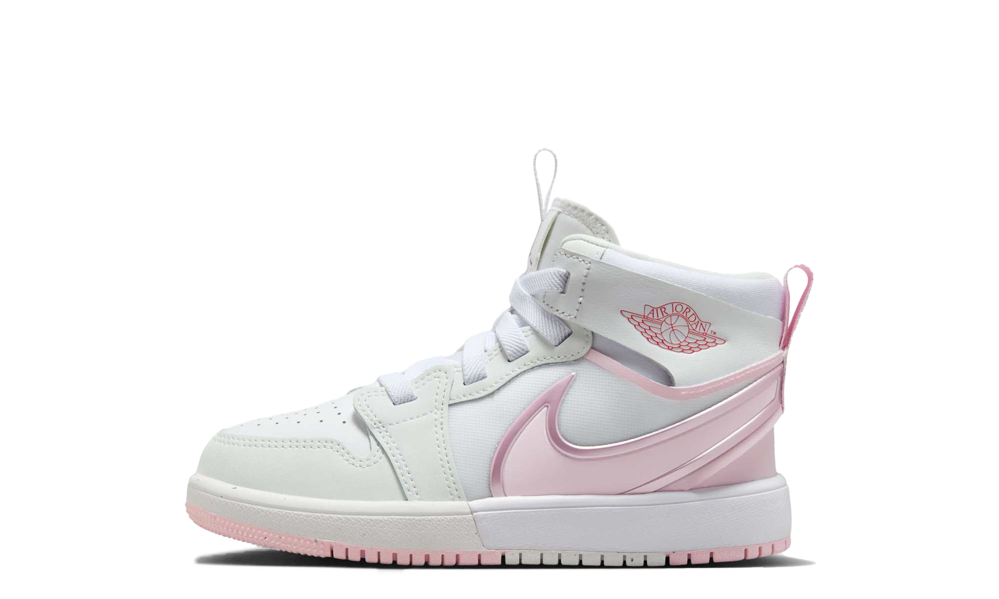 Air Jordan 1 Retro Mid RM PS White Fire Red Pink Foam FQ1282 101