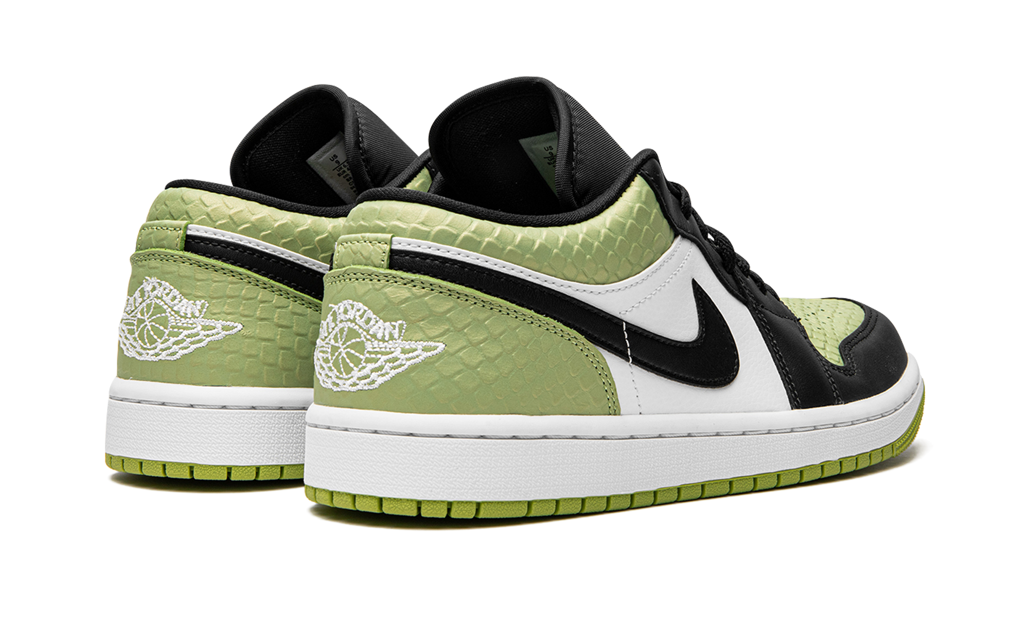 AIR JORDAN 1 LO SE WMNS Vivid Green Snakeskin DX4446 301