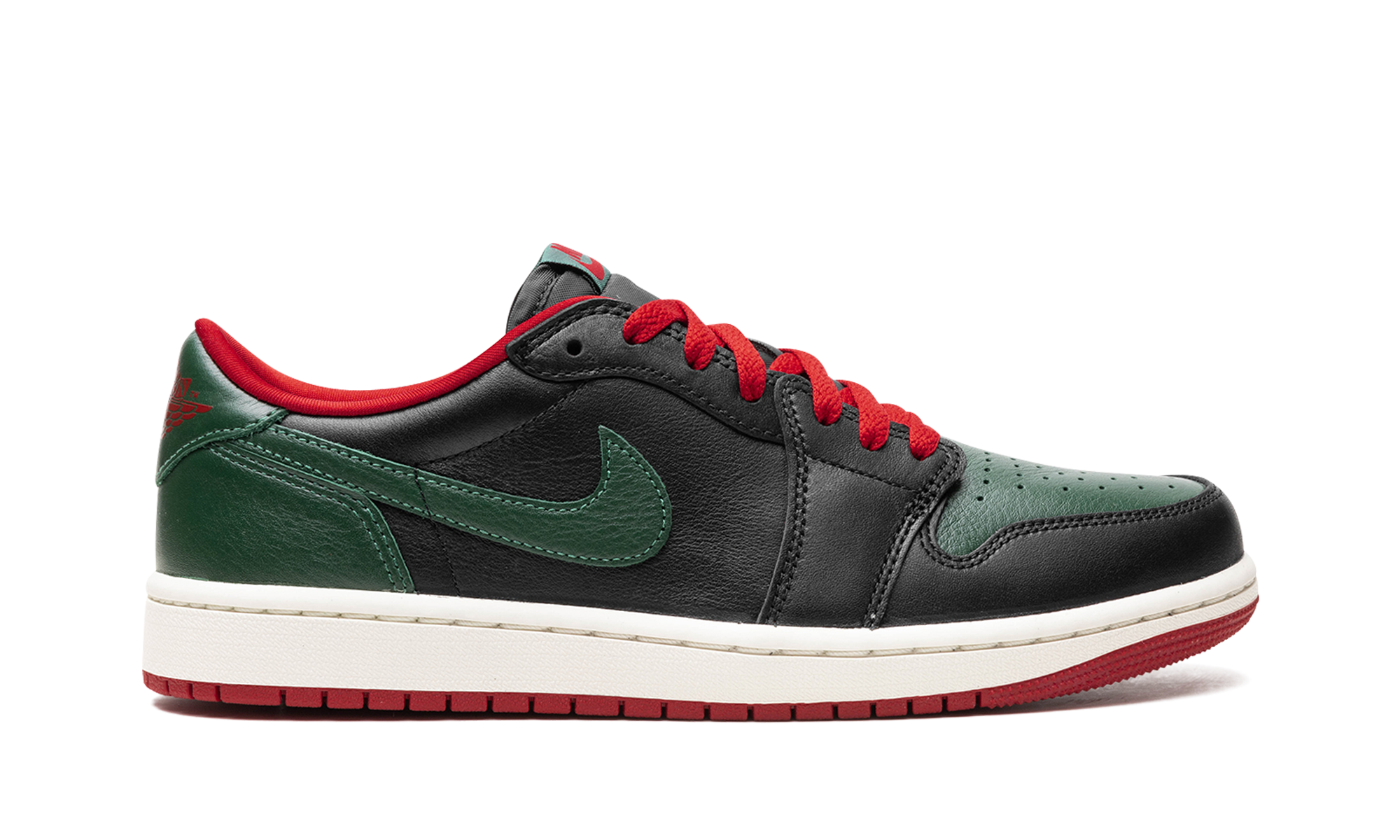 Jordan 1 Retro Low OG WMNS Black Gorge Green CZ0775 036