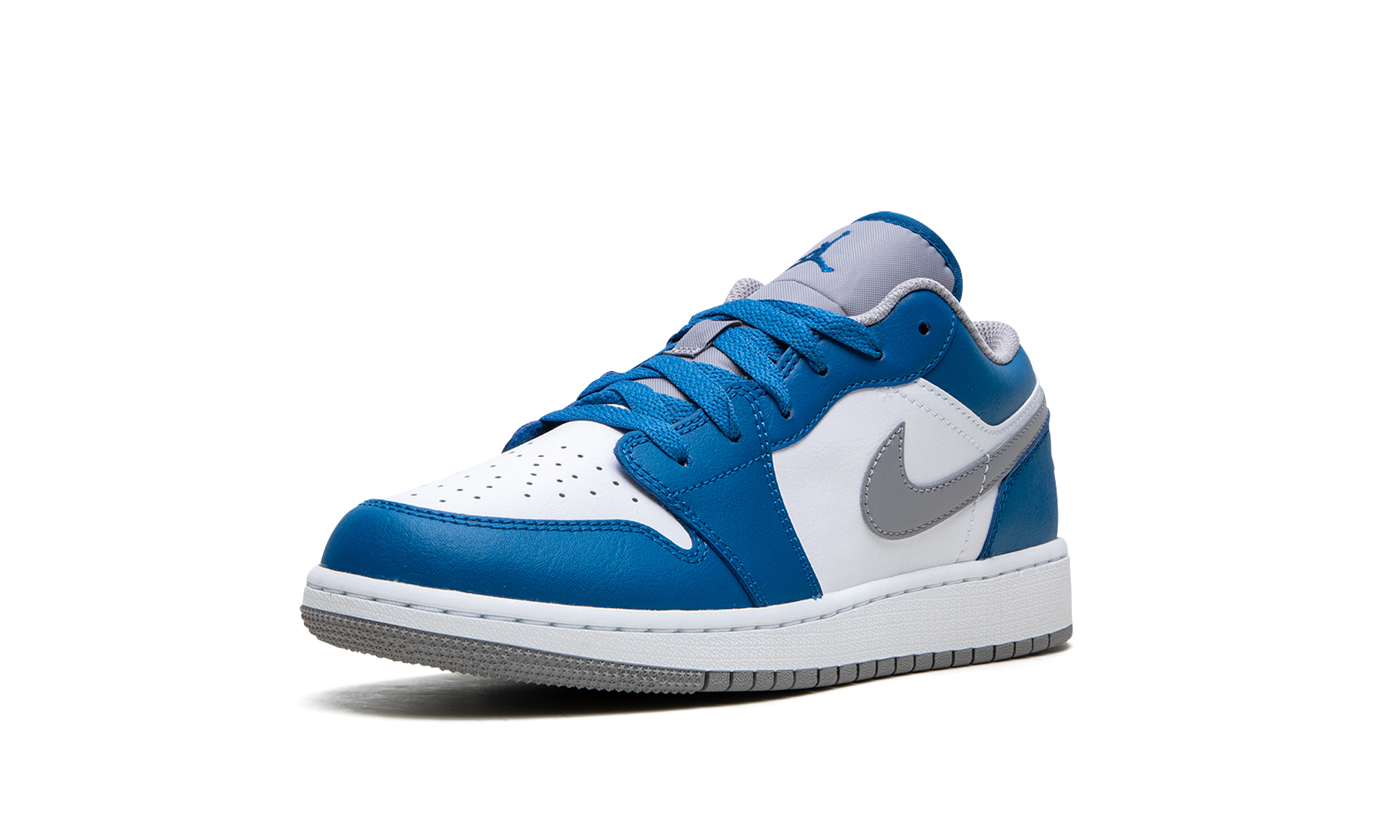 Air Jordan 1 Low GS True Blue 553560 412