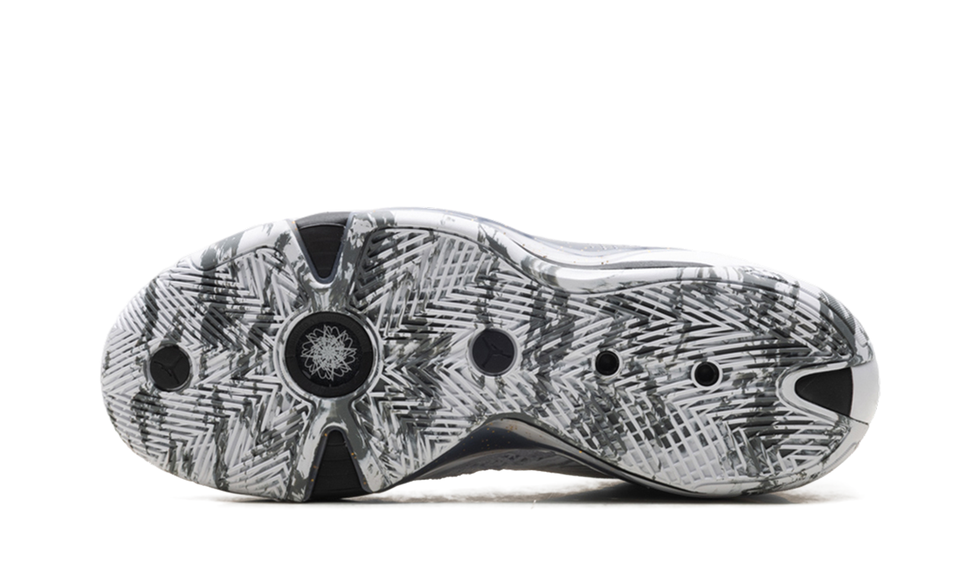 Jordan 38 Low White Metallic Gold Black FD2326 107