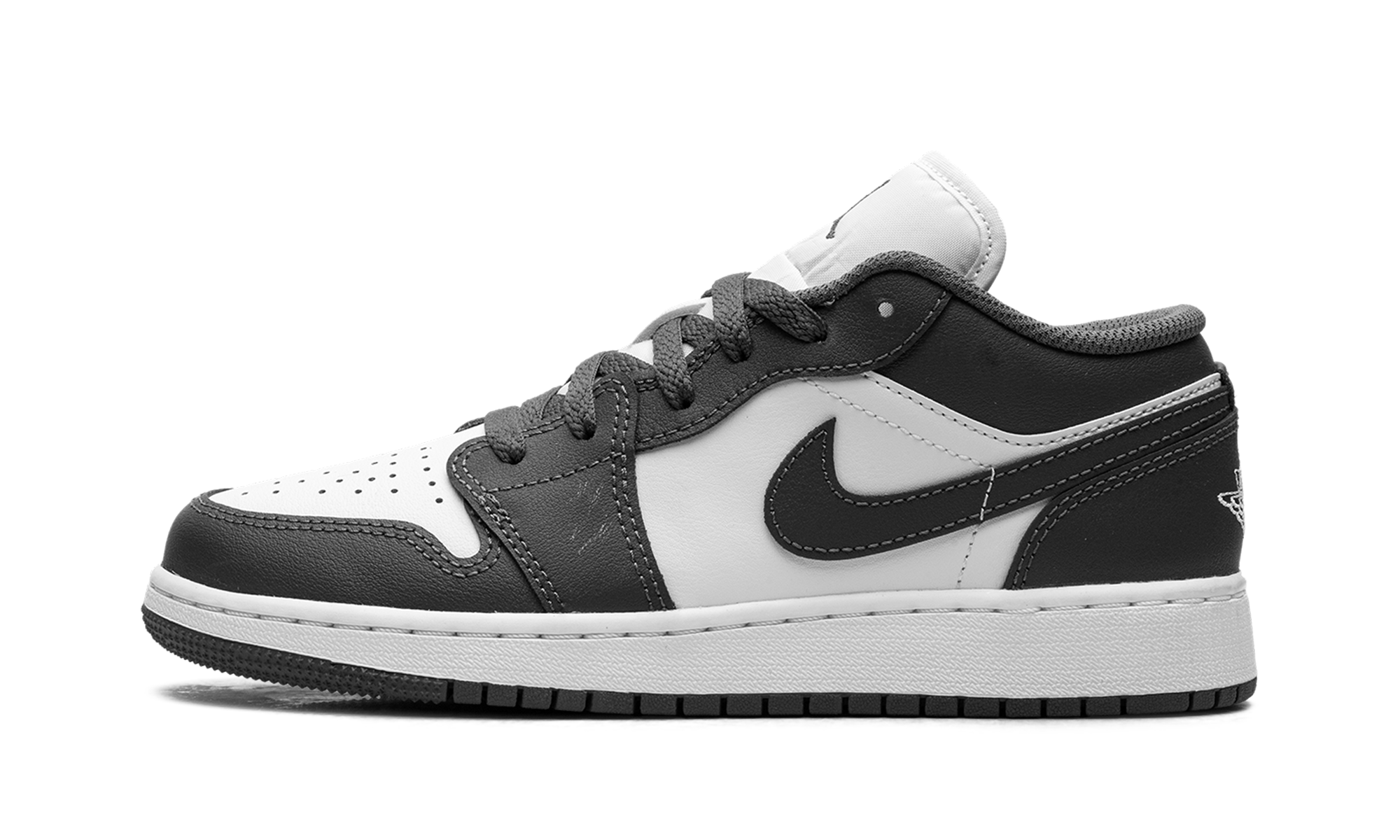 Air Jordan 1 Low Grey White 553560 044