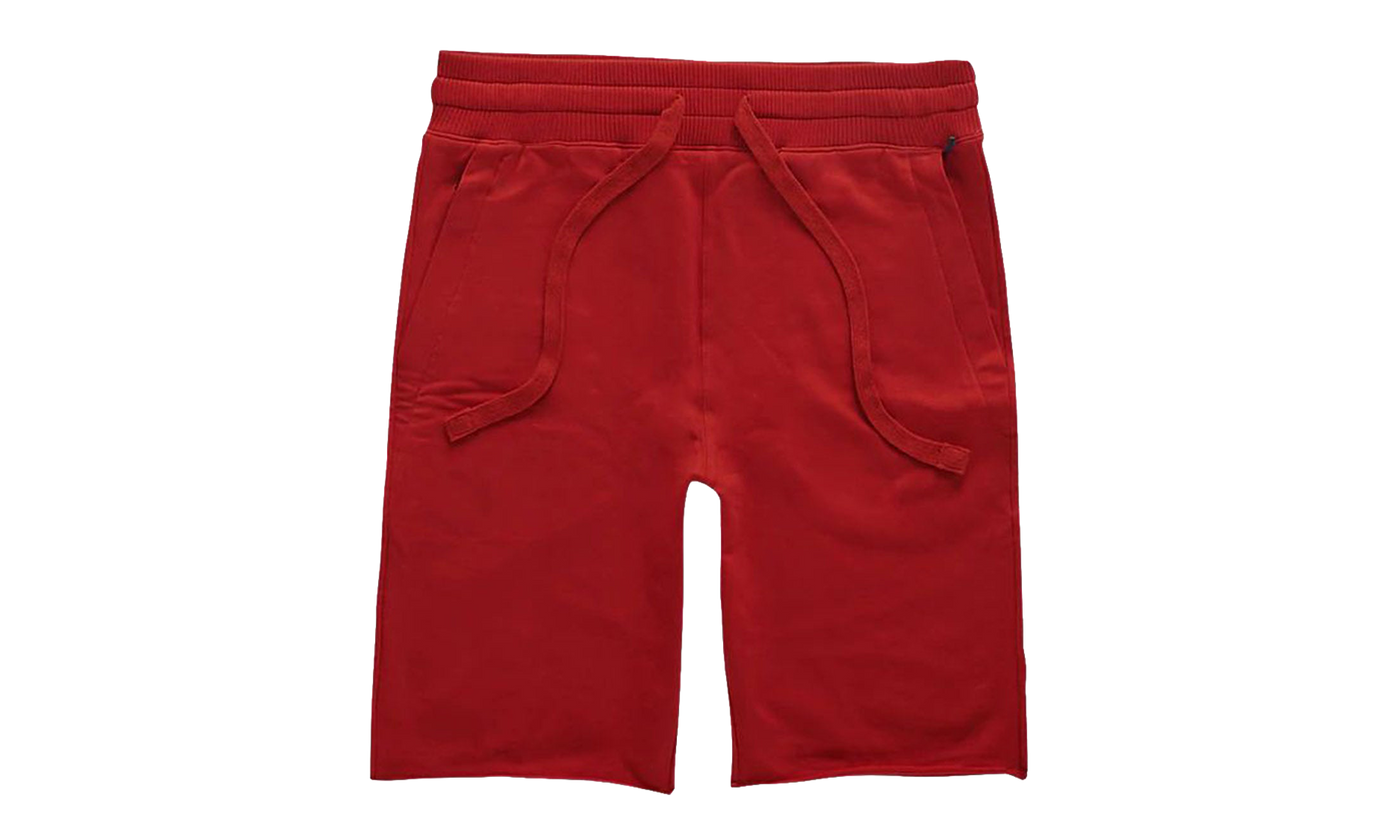 Jordan Craig Palma French Terry Fleece Shorts Red 8350S RED