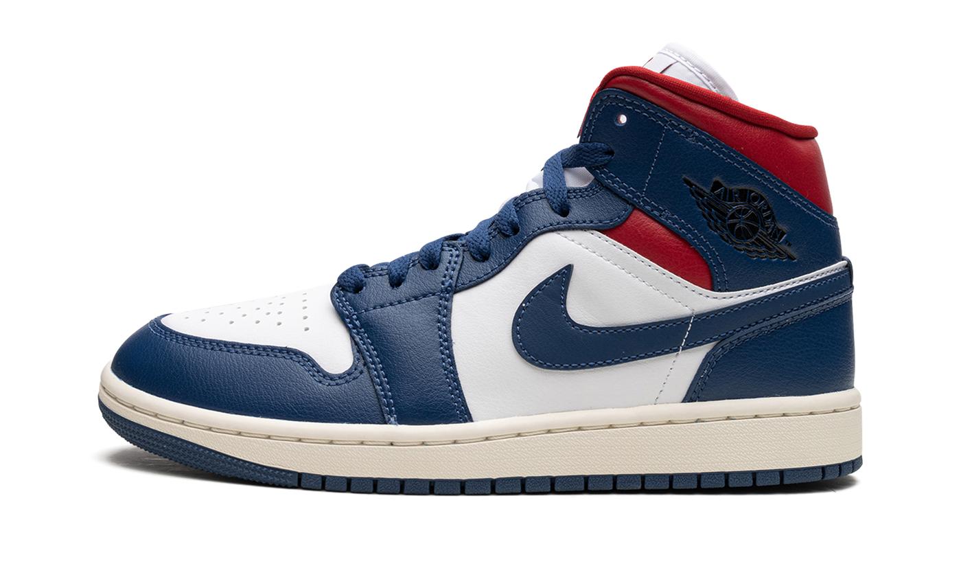 AIR JORDAN 1 MID WMNS Blue / Red BQ6472 146