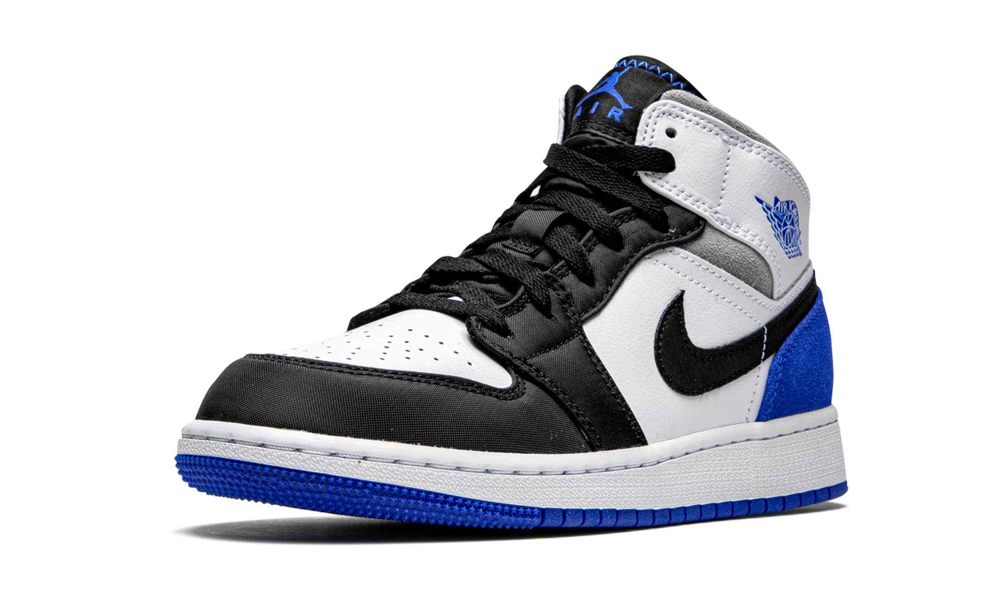 Air Jordan 1 Mid GS Royal White BQ6931 102