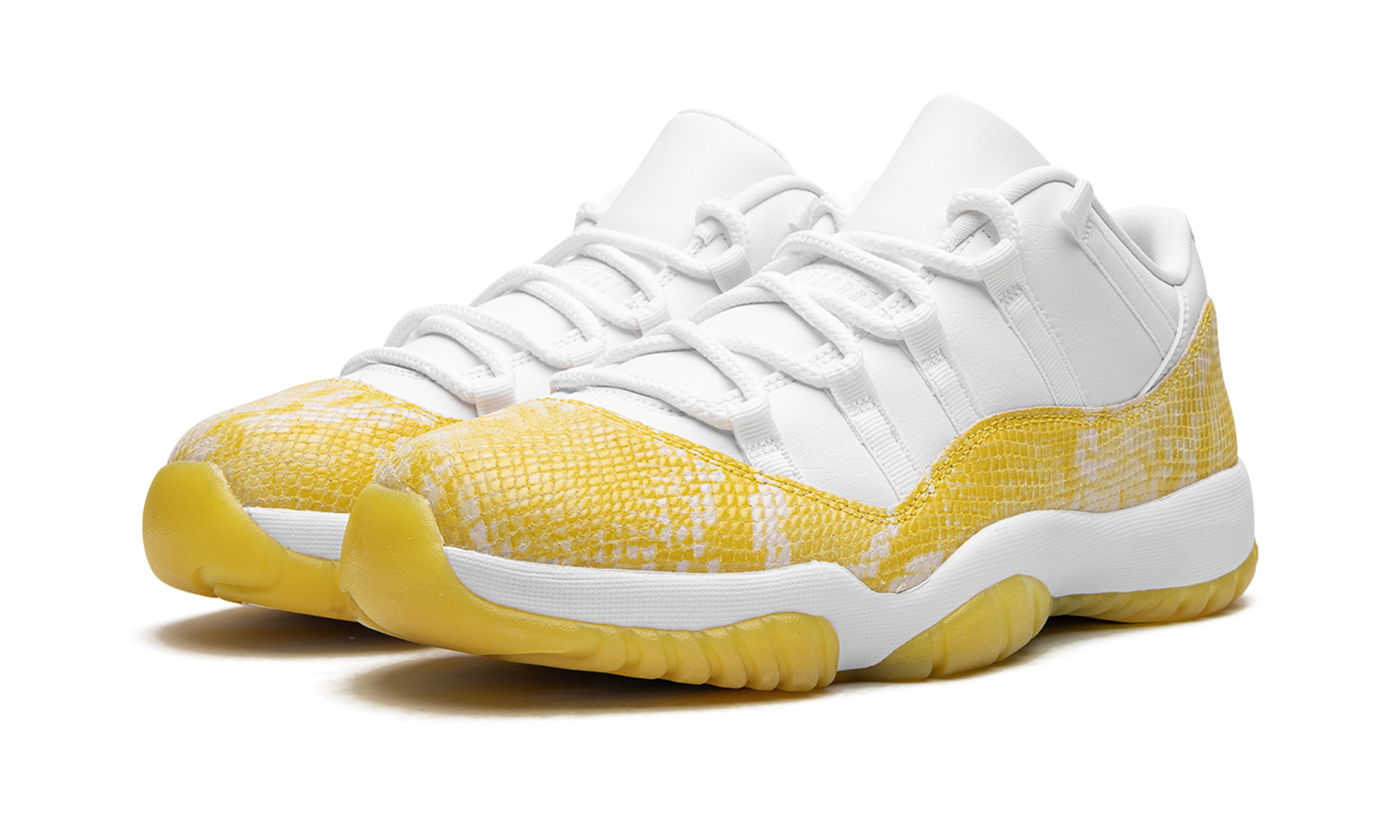 AIR JORDAN 11 LOW WMNS Yellow Snakeskin AH7860 107