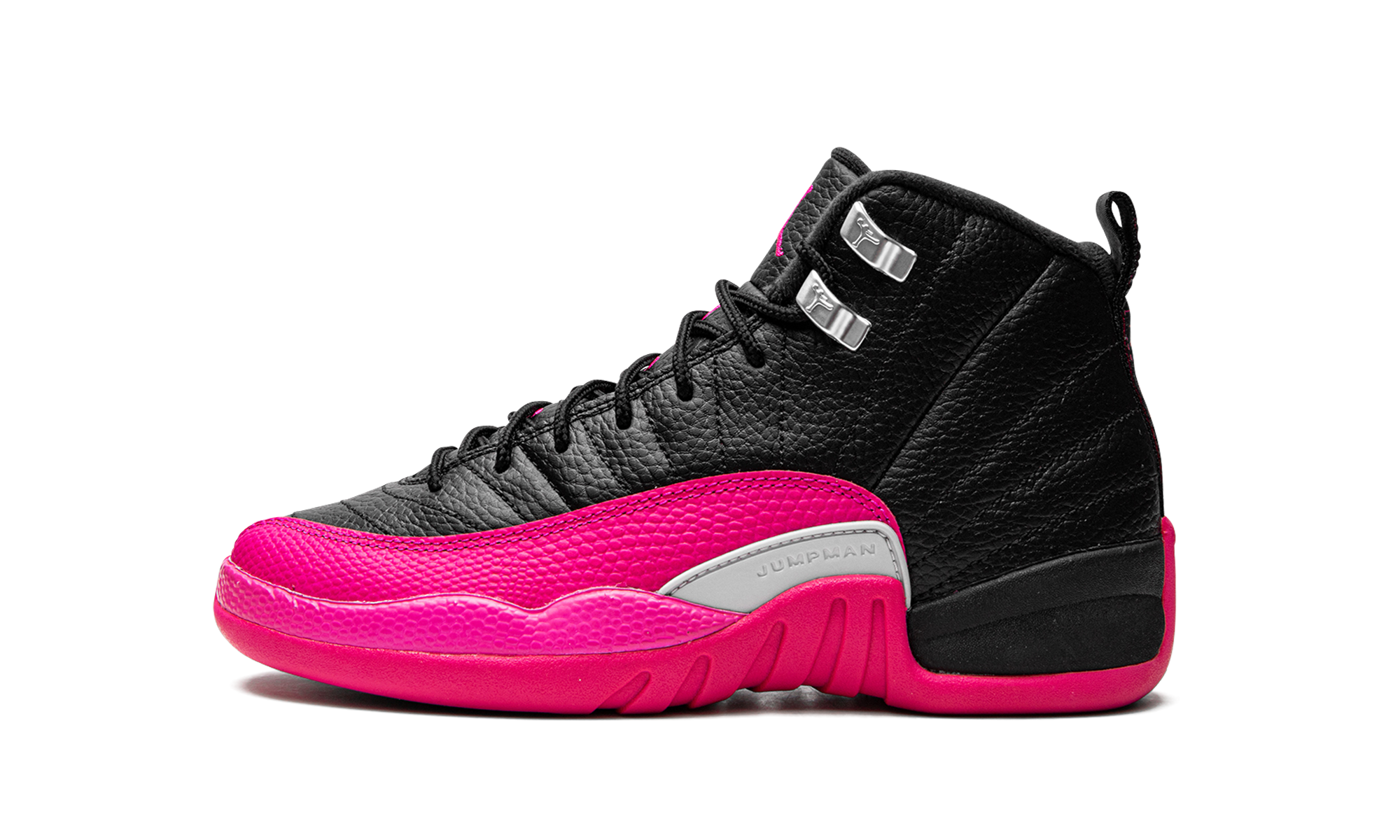 Air Jordan 12 Retro GS Black Pink 510815 026