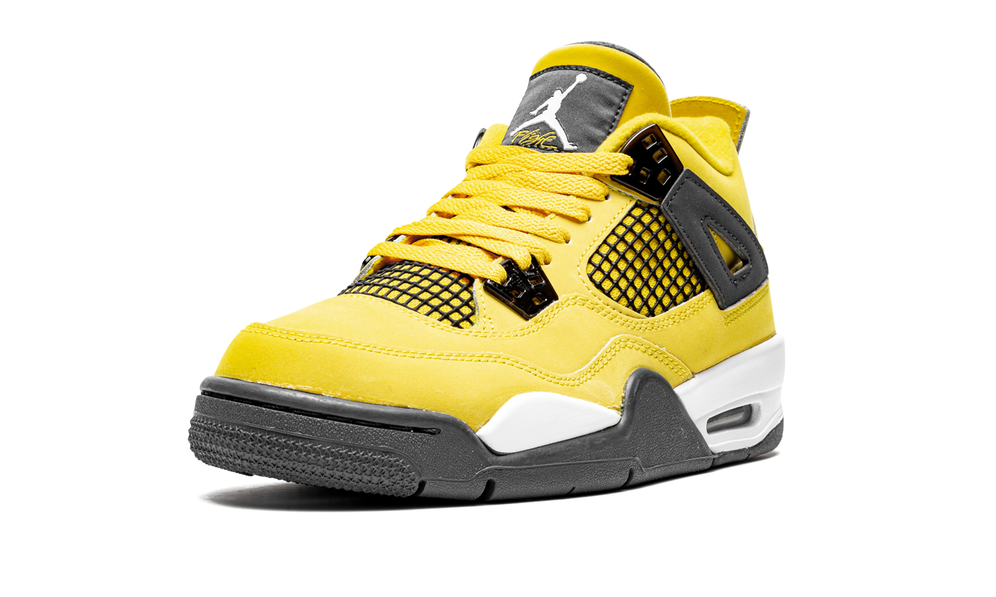 Air Jordan 4 Retro GS Lightning 2021 408452 700