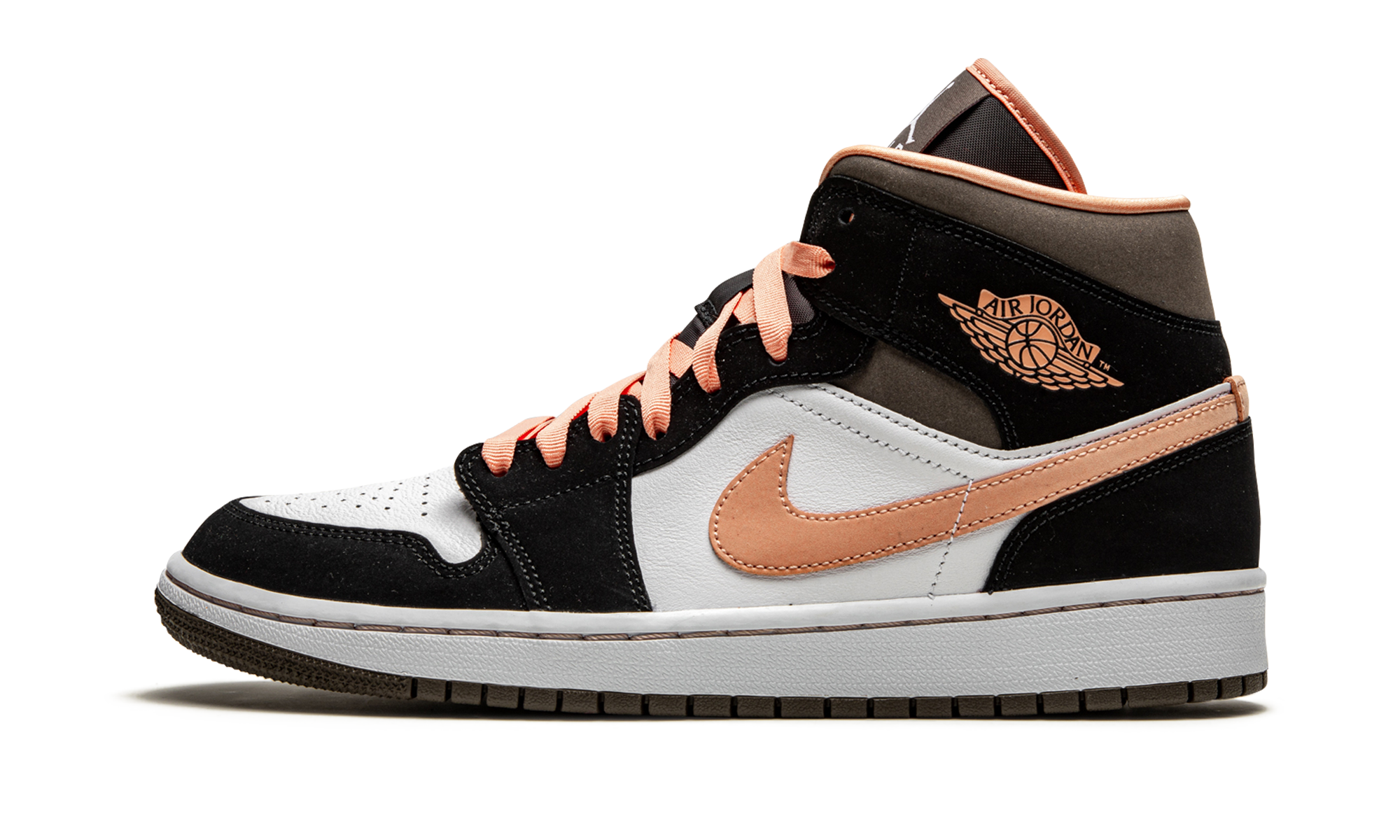 AIR JORDAN 1 MID SE WMNS Peach Mocha DH0210 100