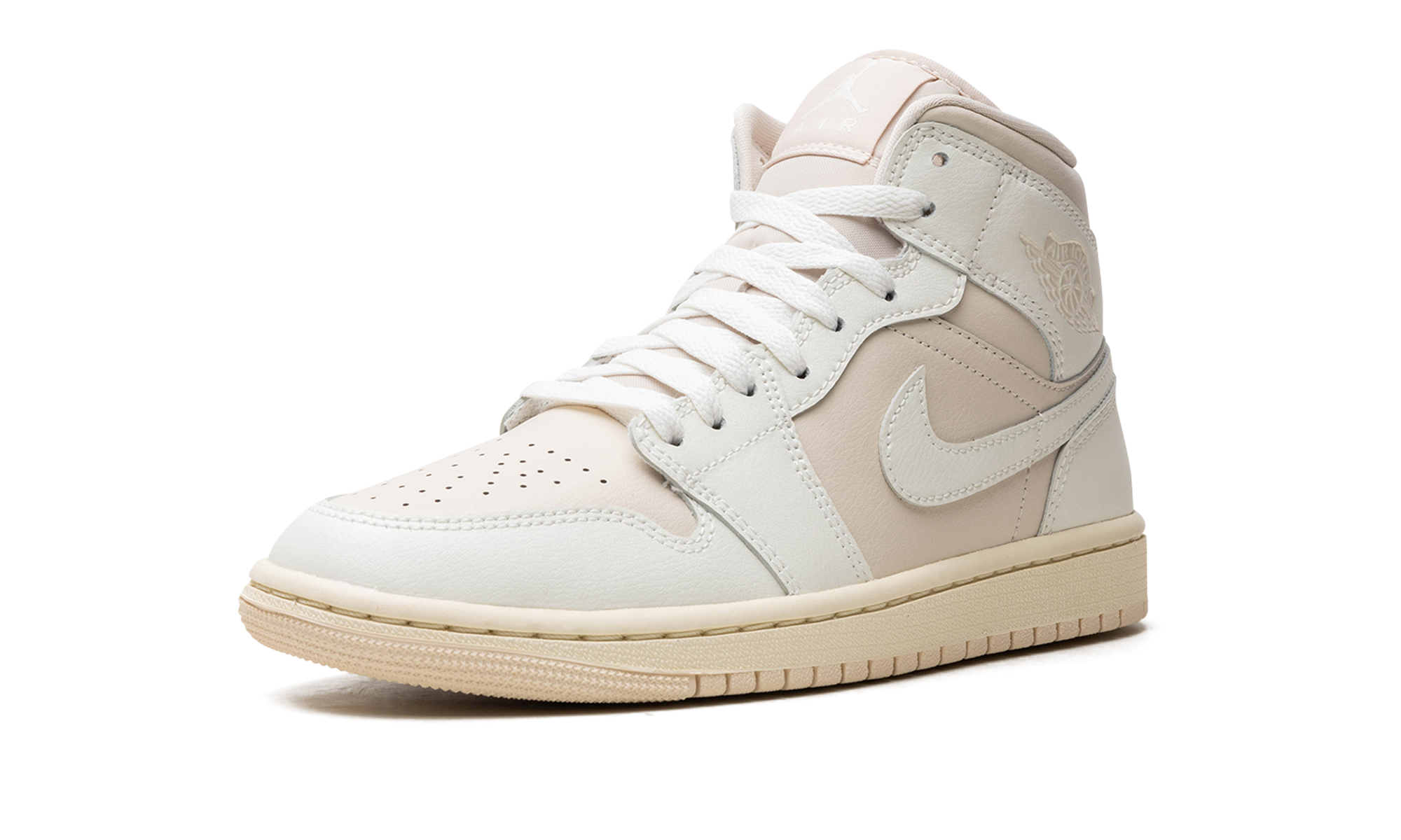 Air Jordan 1 WMNS White / Light Tan BQ6472 201
