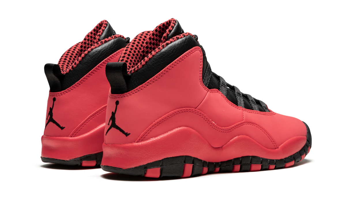 Air Jordan 10 Retro GS Fusion Red 487211 605