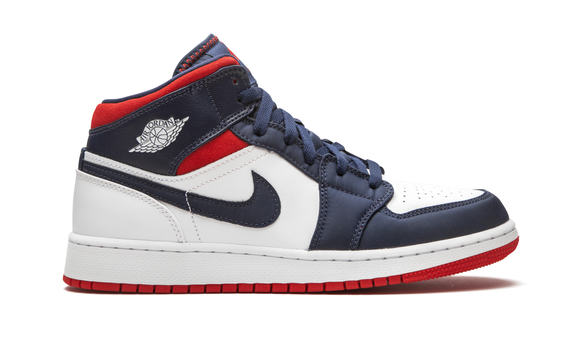 Air Jordan 1 Mid SE GS USA BQ6931 104