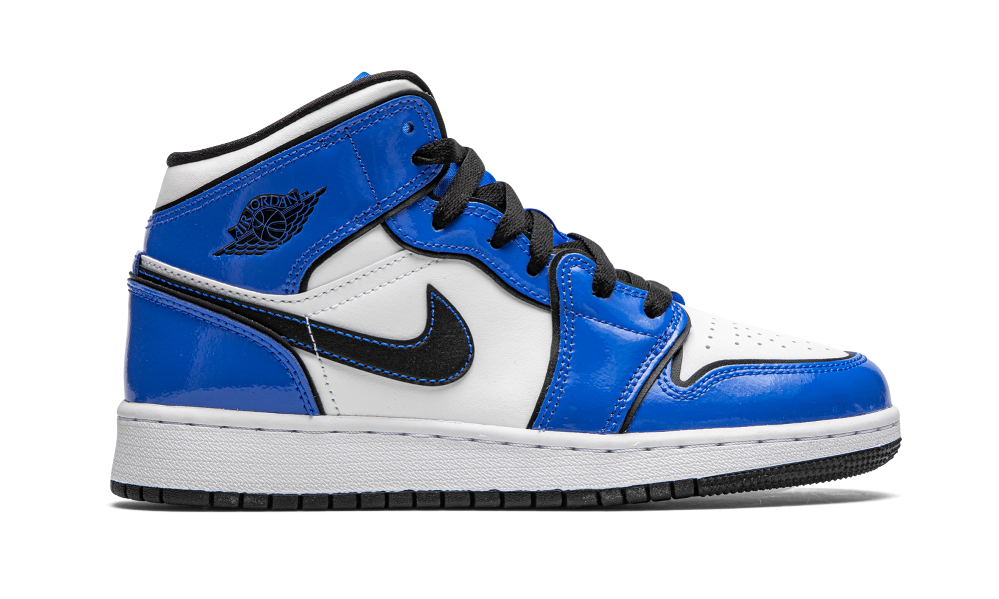 Air Jordan 1 Mid SE GS Signal Blue BQ6931 402