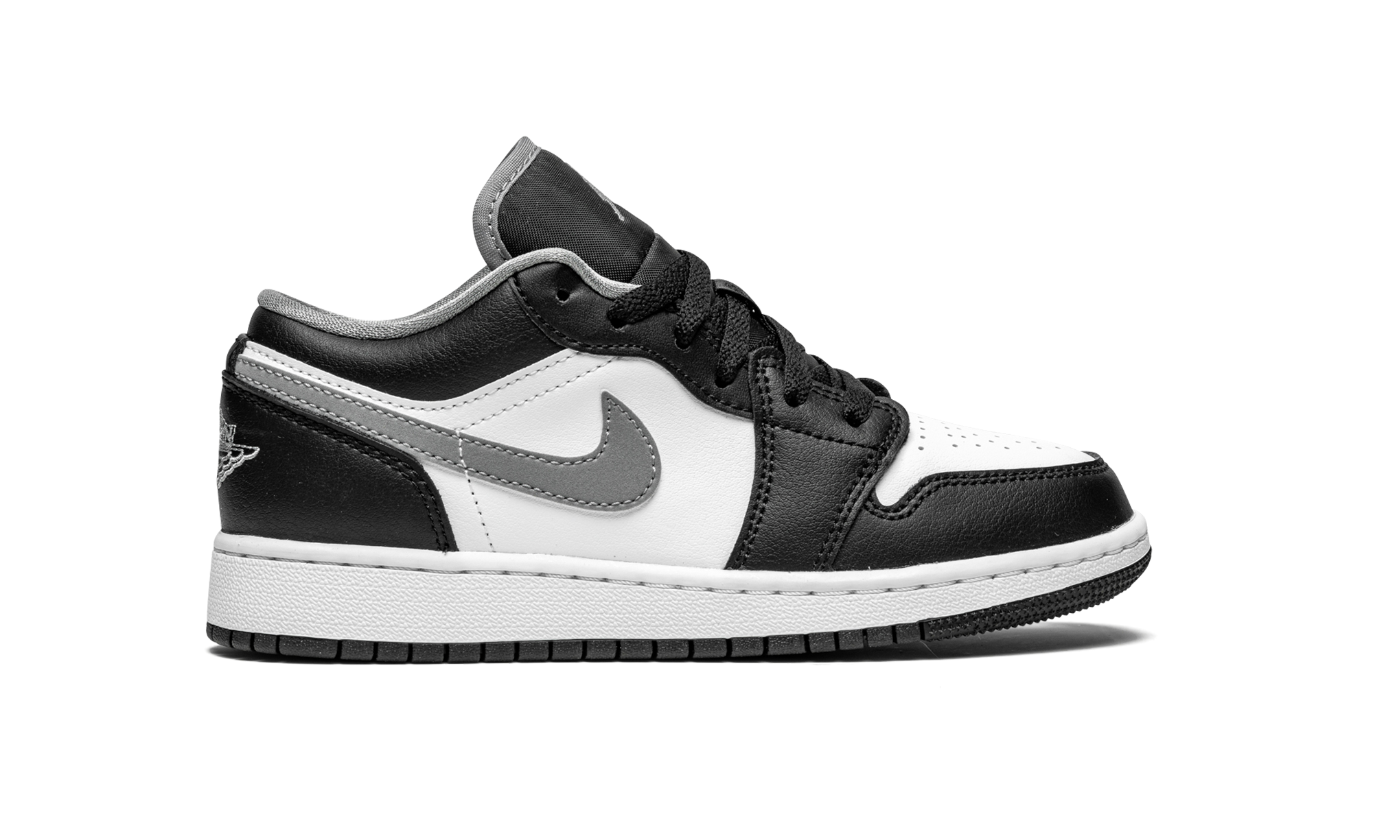 Air Jordan 1 Low GS Black / Grey / White 553560 040