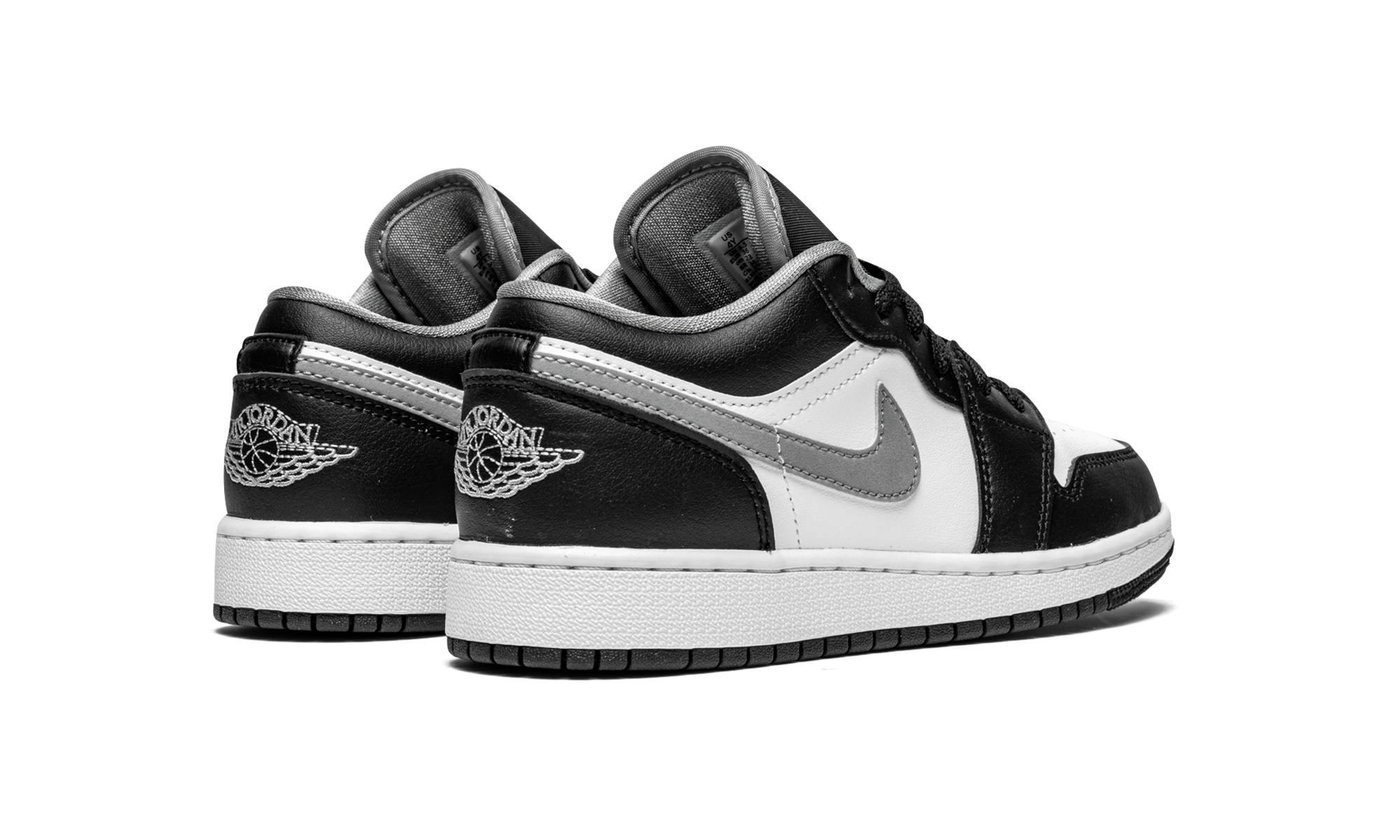Air Jordan 1 Low GS Black / Grey / White 553560 040