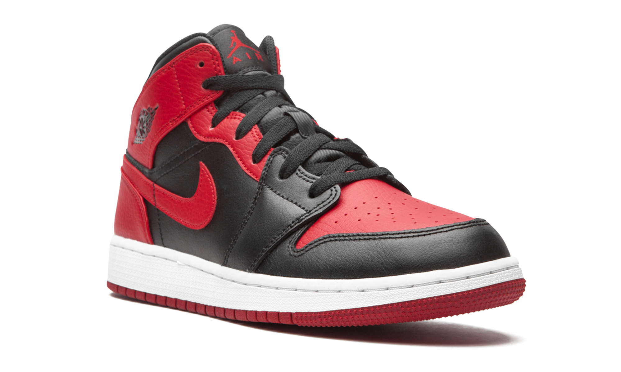 Air Jordan 1 Mid GS Banned 2020 554725 074